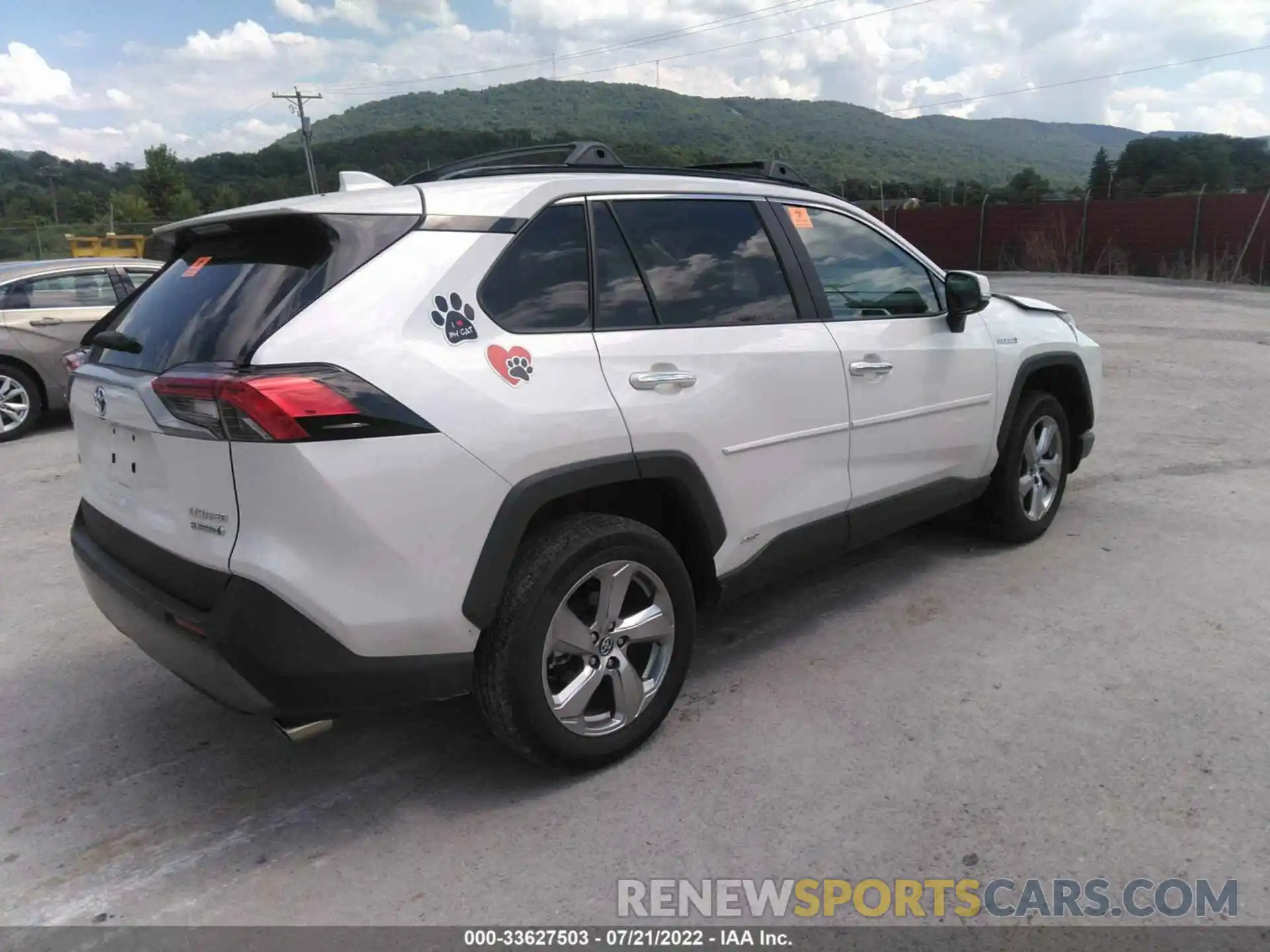 4 Фотография поврежденного автомобиля 2T3DWRFV9LW064657 TOYOTA RAV4 2020