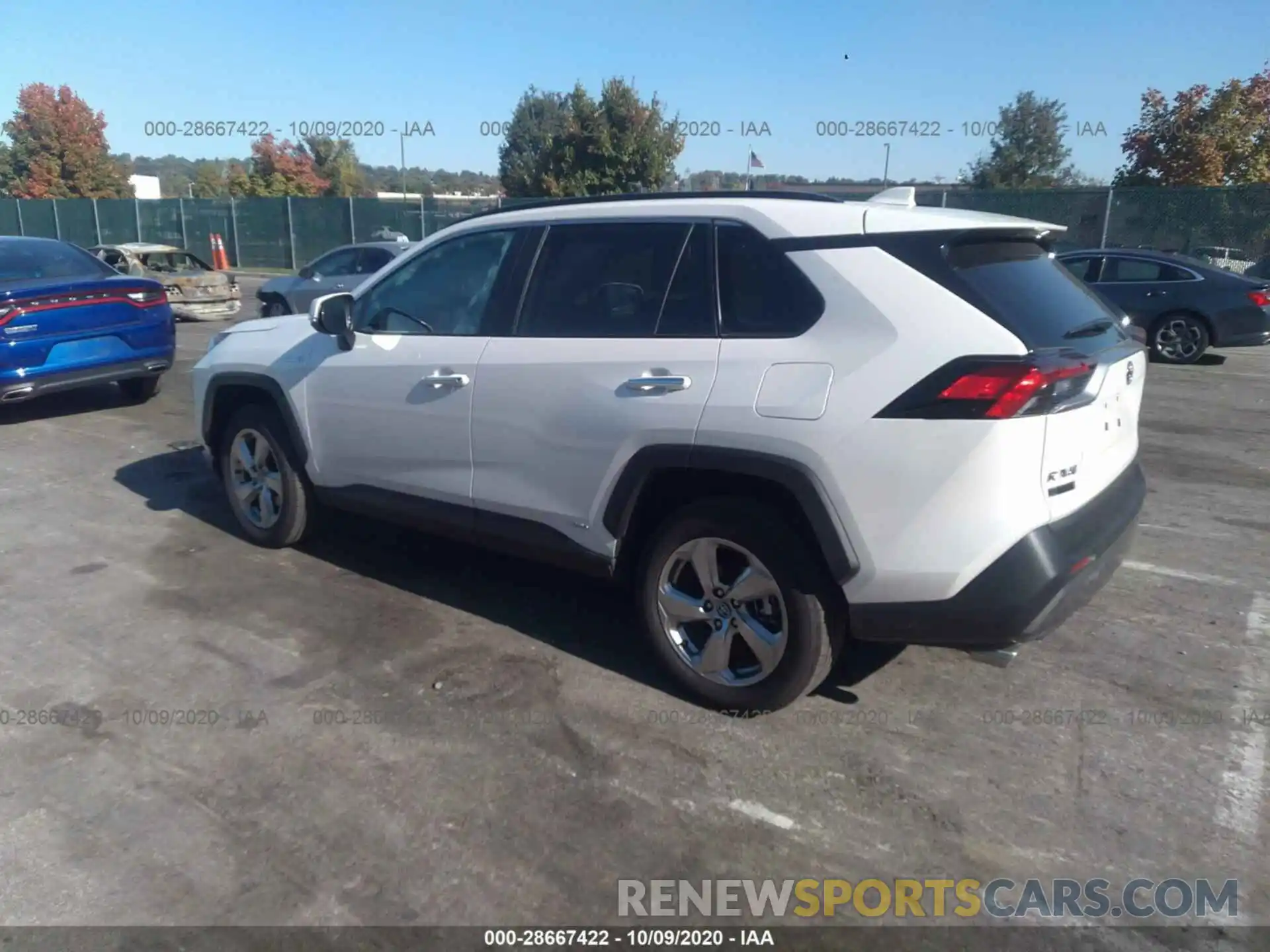 3 Photograph of a damaged car 2T3DWRFV9LW070247 TOYOTA RAV4 2020