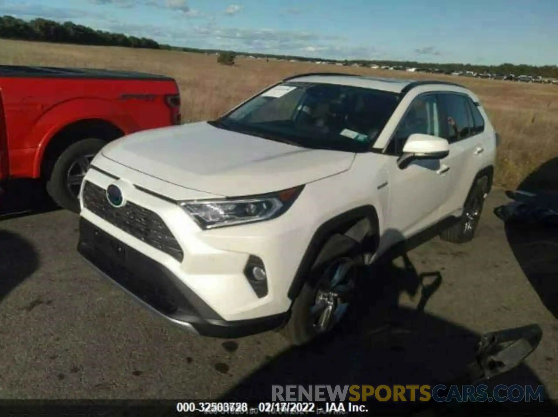 2 Photograph of a damaged car 2T3DWRFVXLW052369 TOYOTA RAV4 2020