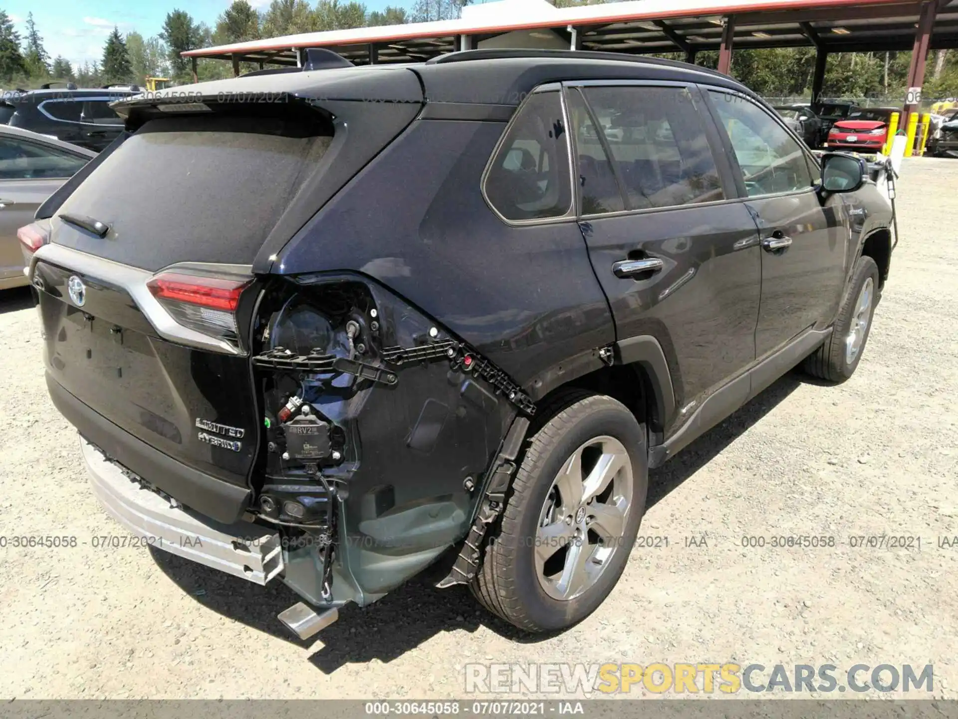 4 Photograph of a damaged car 2T3DWRFVXLW055384 TOYOTA RAV4 2020