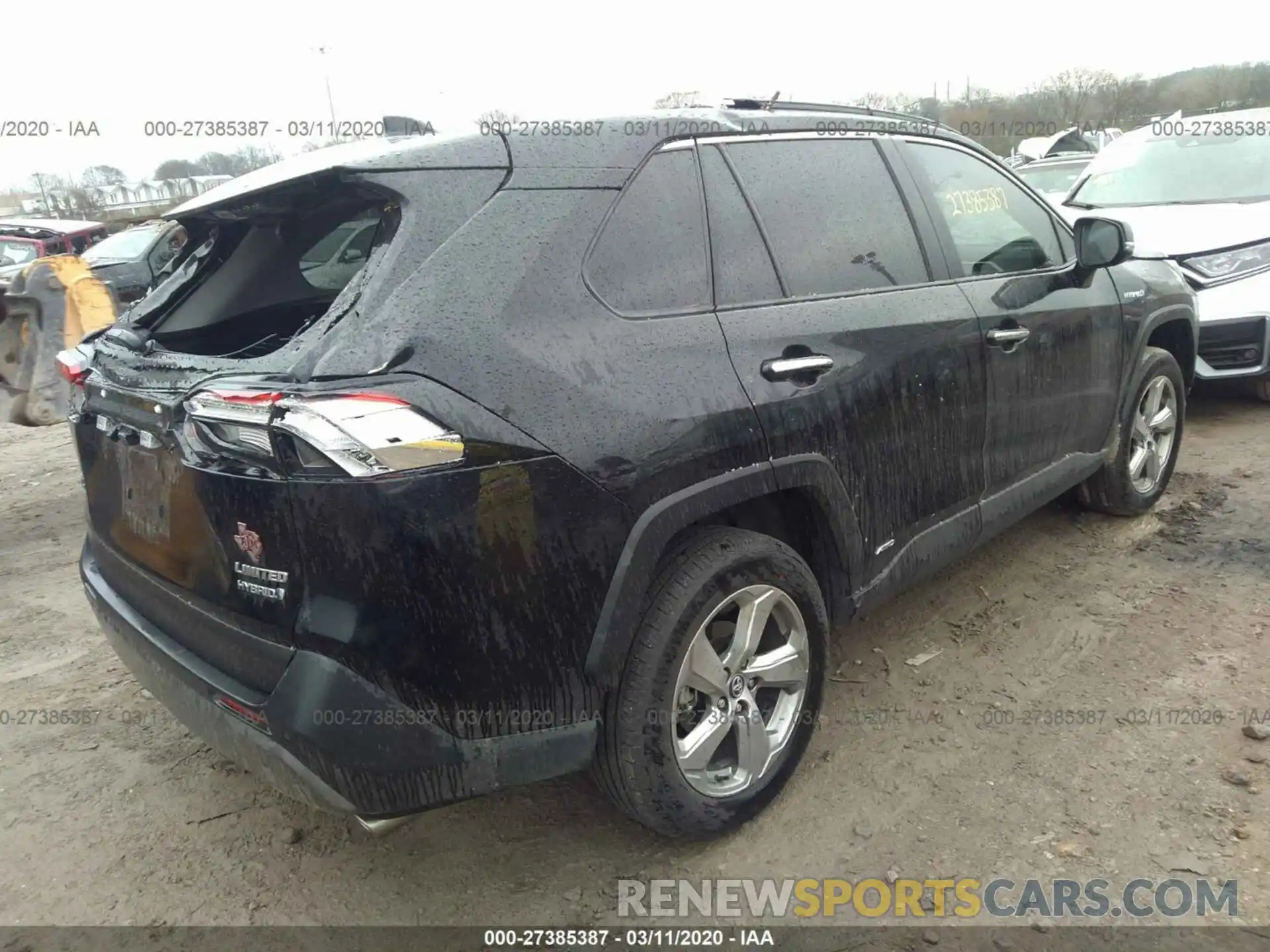 4 Фотография поврежденного автомобиля 2T3DWRFVXLW055773 TOYOTA RAV4 2020