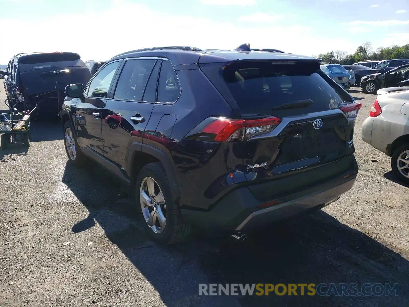 3 Photograph of a damaged car 2T3DWRFVXLW056793 TOYOTA RAV4 2020