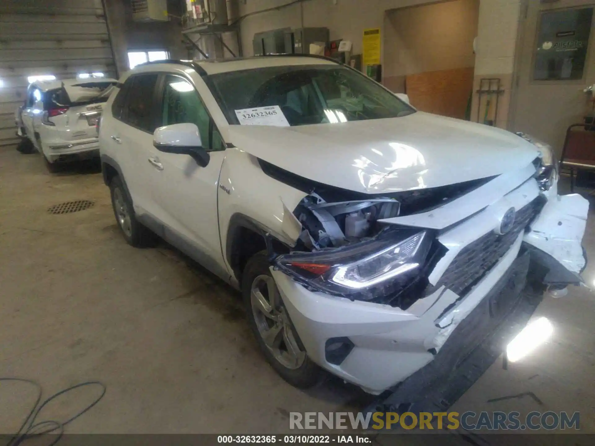 1 Photograph of a damaged car 2T3DWRFVXLW068412 TOYOTA RAV4 2020