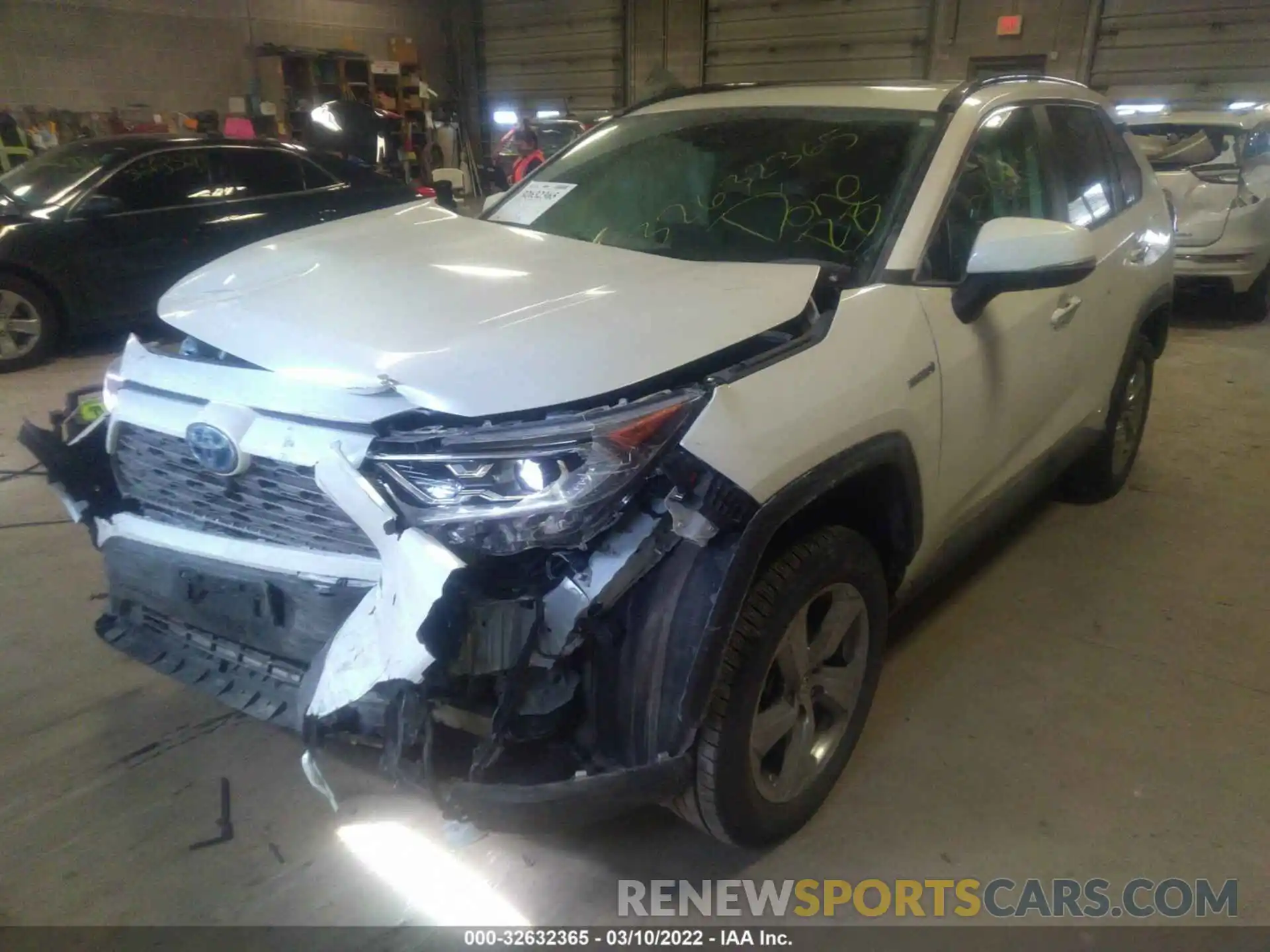 2 Photograph of a damaged car 2T3DWRFVXLW068412 TOYOTA RAV4 2020