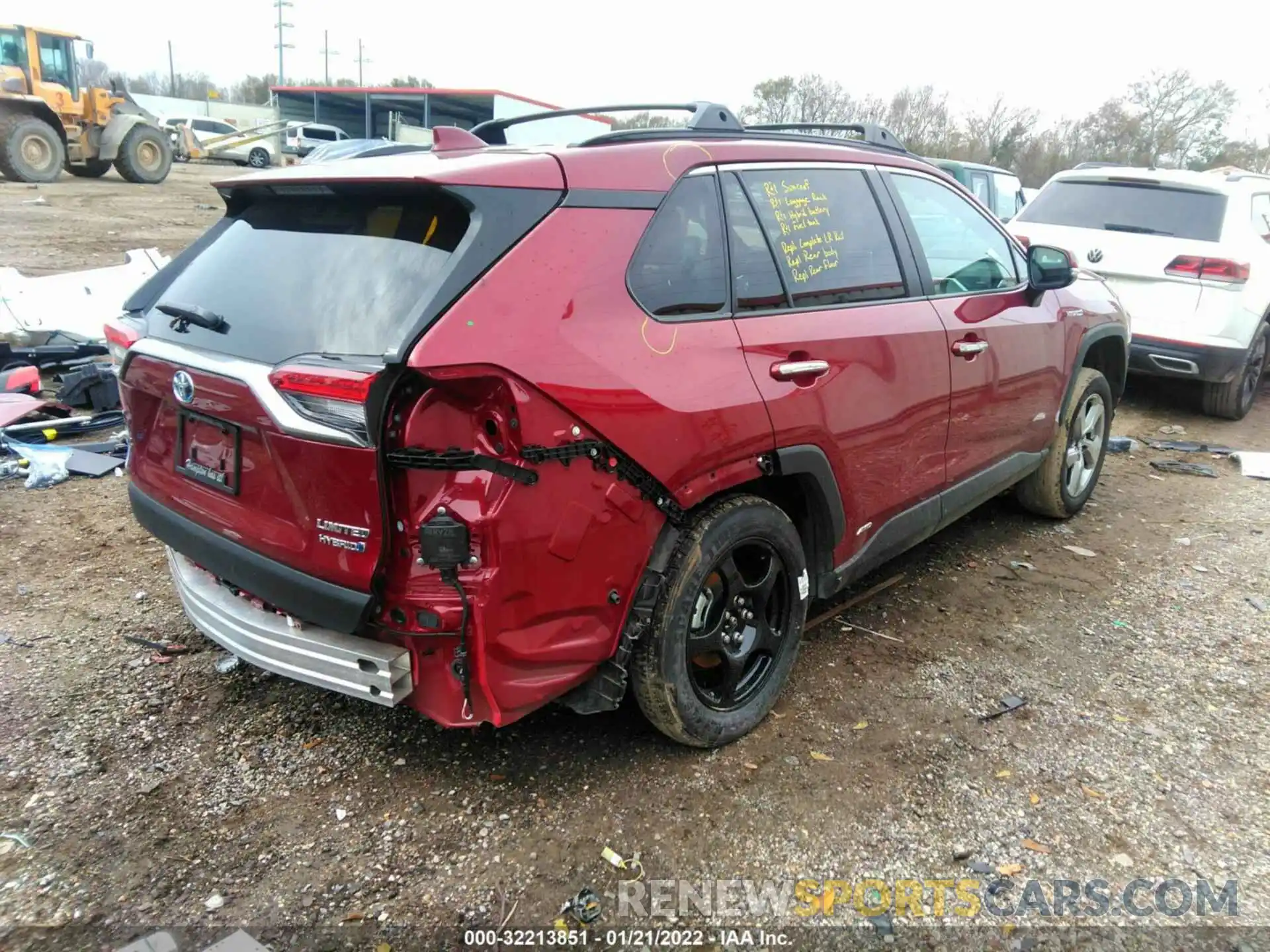 4 Фотография поврежденного автомобиля 2T3DWRFVXLW070466 TOYOTA RAV4 2020