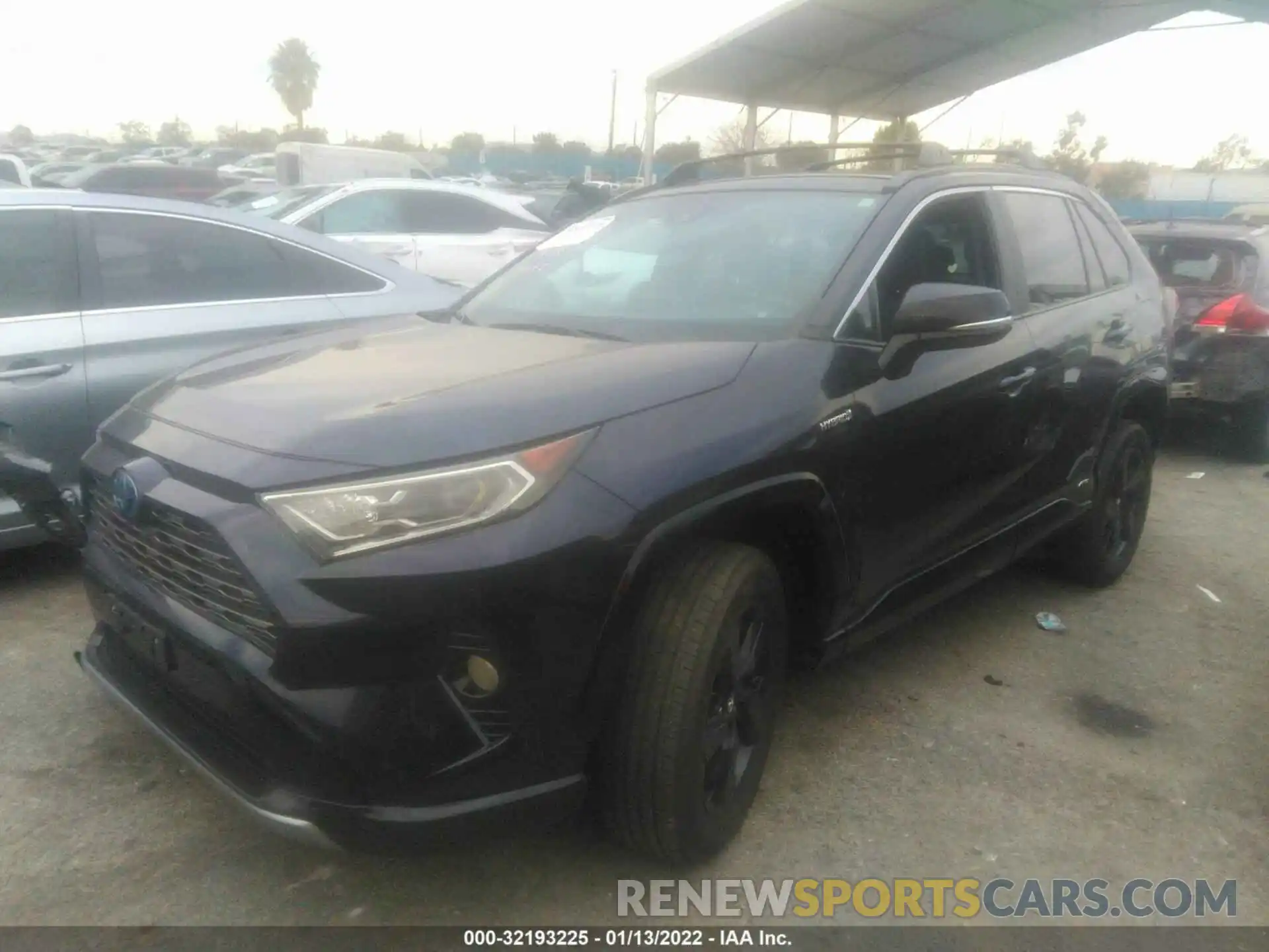 2 Photograph of a damaged car 2T3E6RFV0LW001824 TOYOTA RAV4 2020