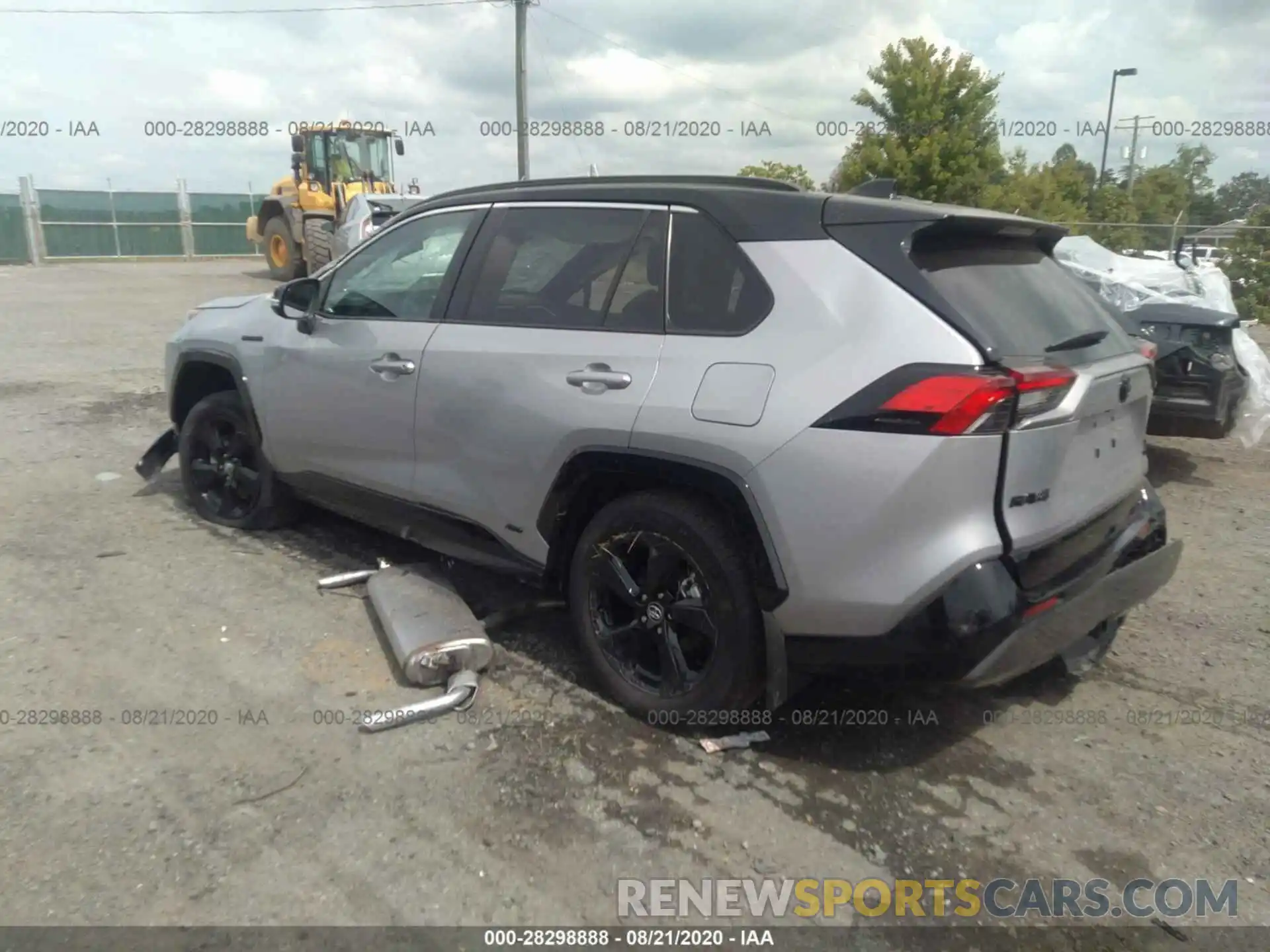 3 Photograph of a damaged car 2T3EWRFV0LW047248 TOYOTA RAV4 2020