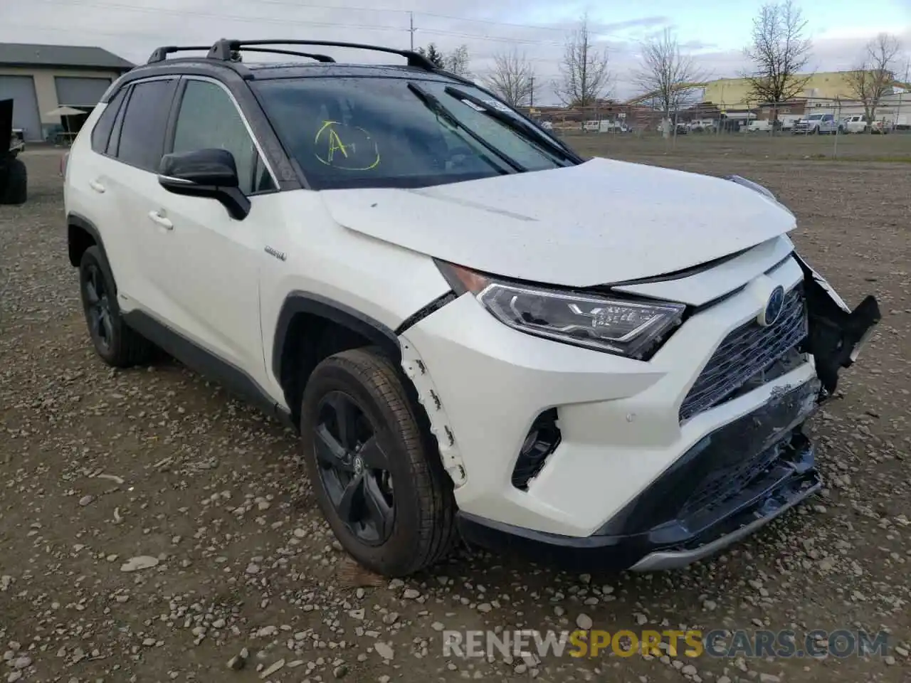 1 Фотография поврежденного автомобиля 2T3EWRFV1LW047341 TOYOTA RAV4 2020