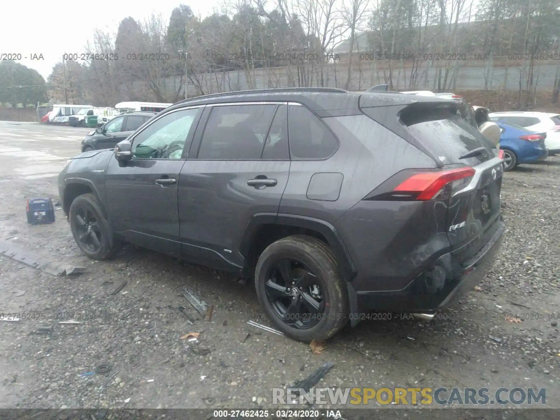 3 Фотография поврежденного автомобиля 2T3EWRFV1LW079741 TOYOTA RAV4 2020