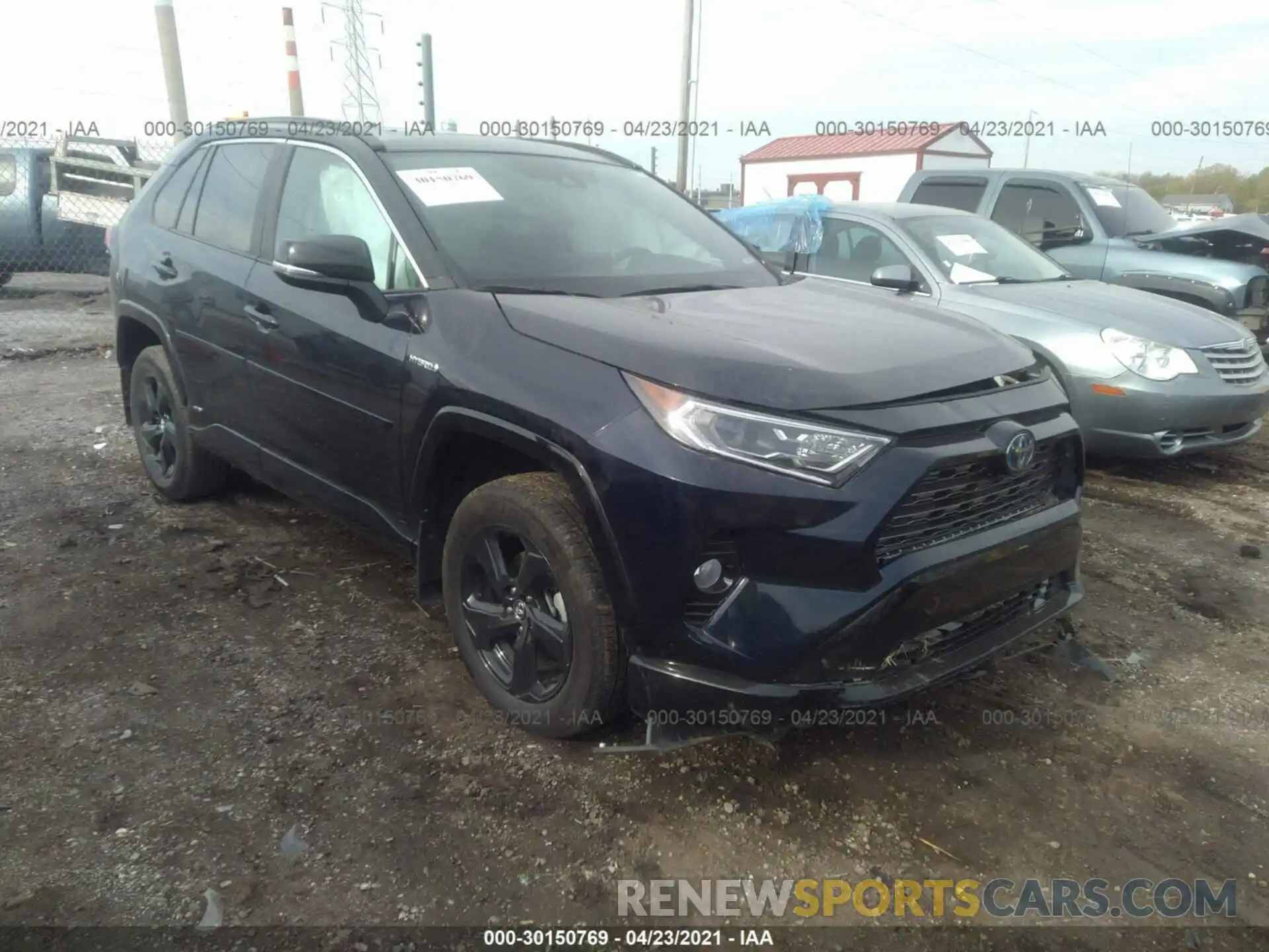 1 Фотография поврежденного автомобиля 2T3EWRFV1LW087774 TOYOTA RAV4 2020