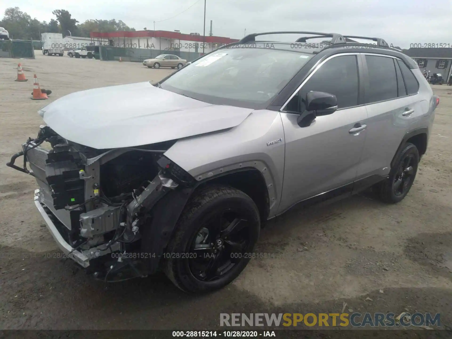 2 Фотография поврежденного автомобиля 2T3EWRFV2LW070949 TOYOTA RAV4 2020