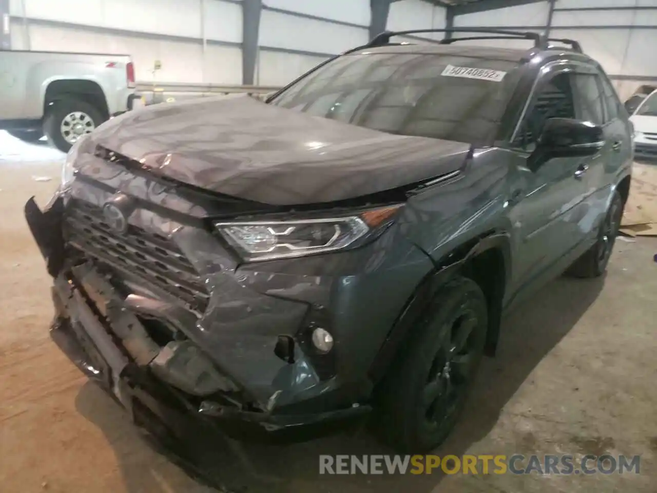 2 Photograph of a damaged car 2T3EWRFV3LW047292 TOYOTA RAV4 2020