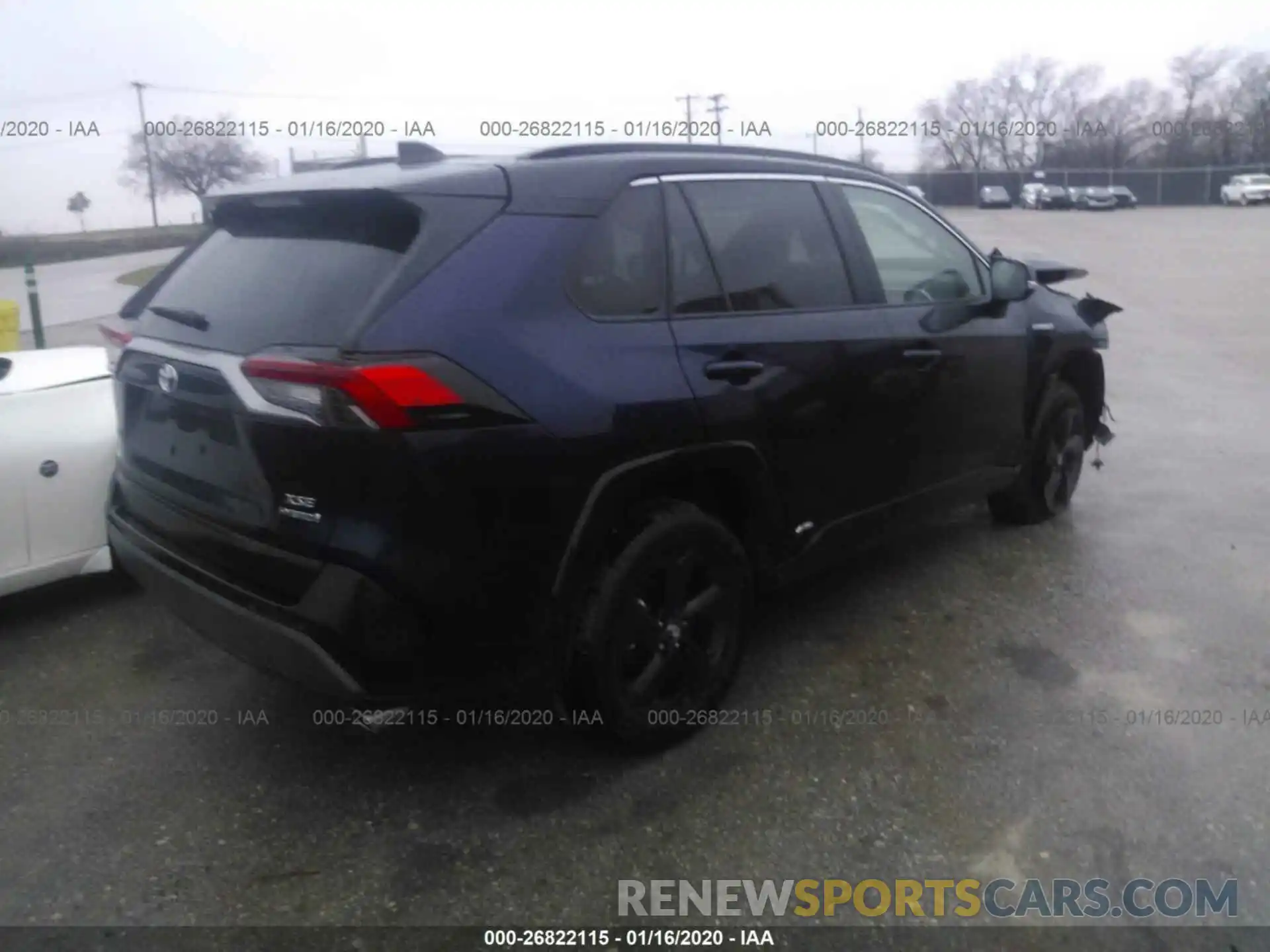 4 Photograph of a damaged car 2T3EWRFV4LW054011 TOYOTA RAV4 2020