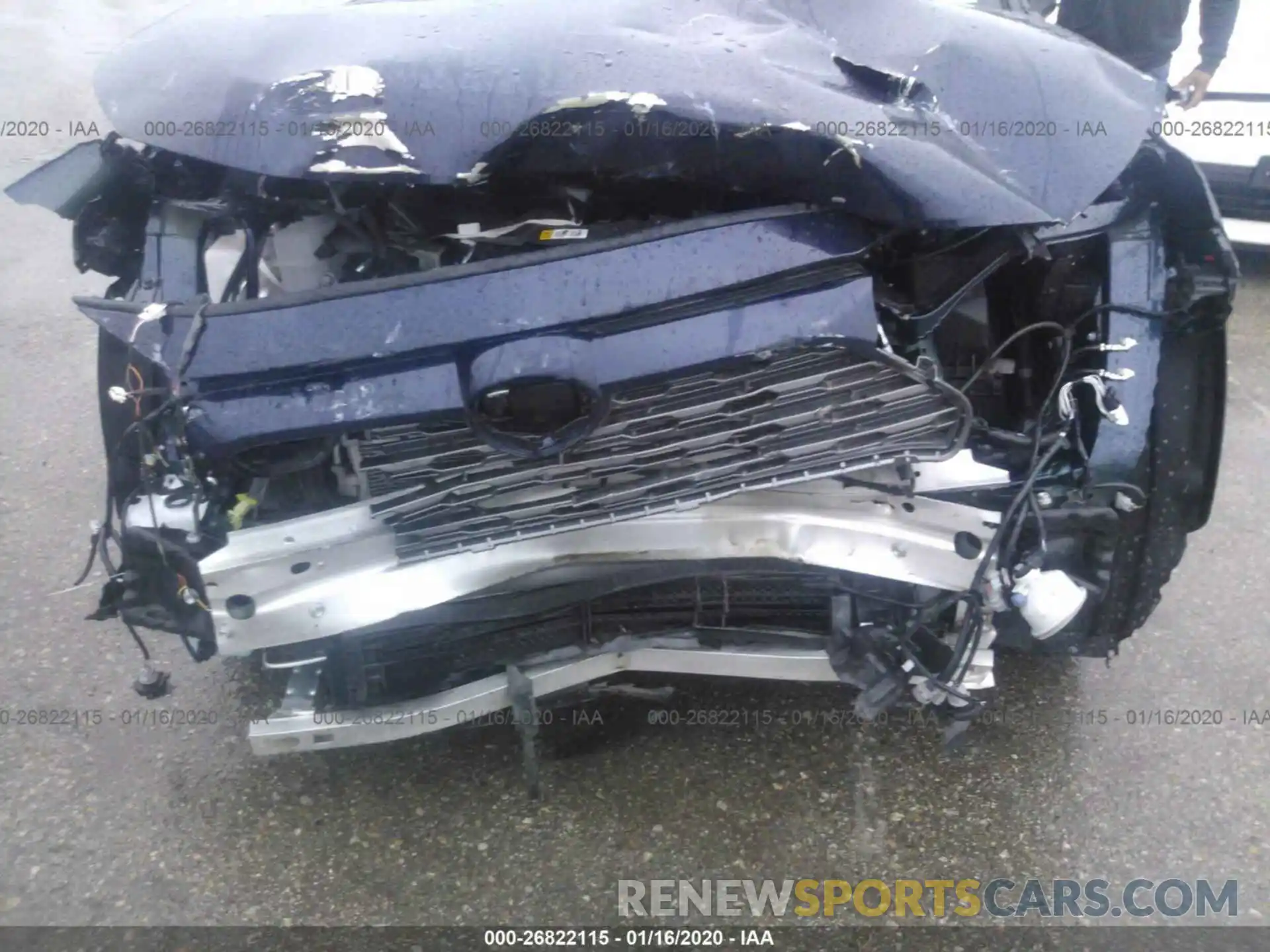 6 Photograph of a damaged car 2T3EWRFV4LW054011 TOYOTA RAV4 2020