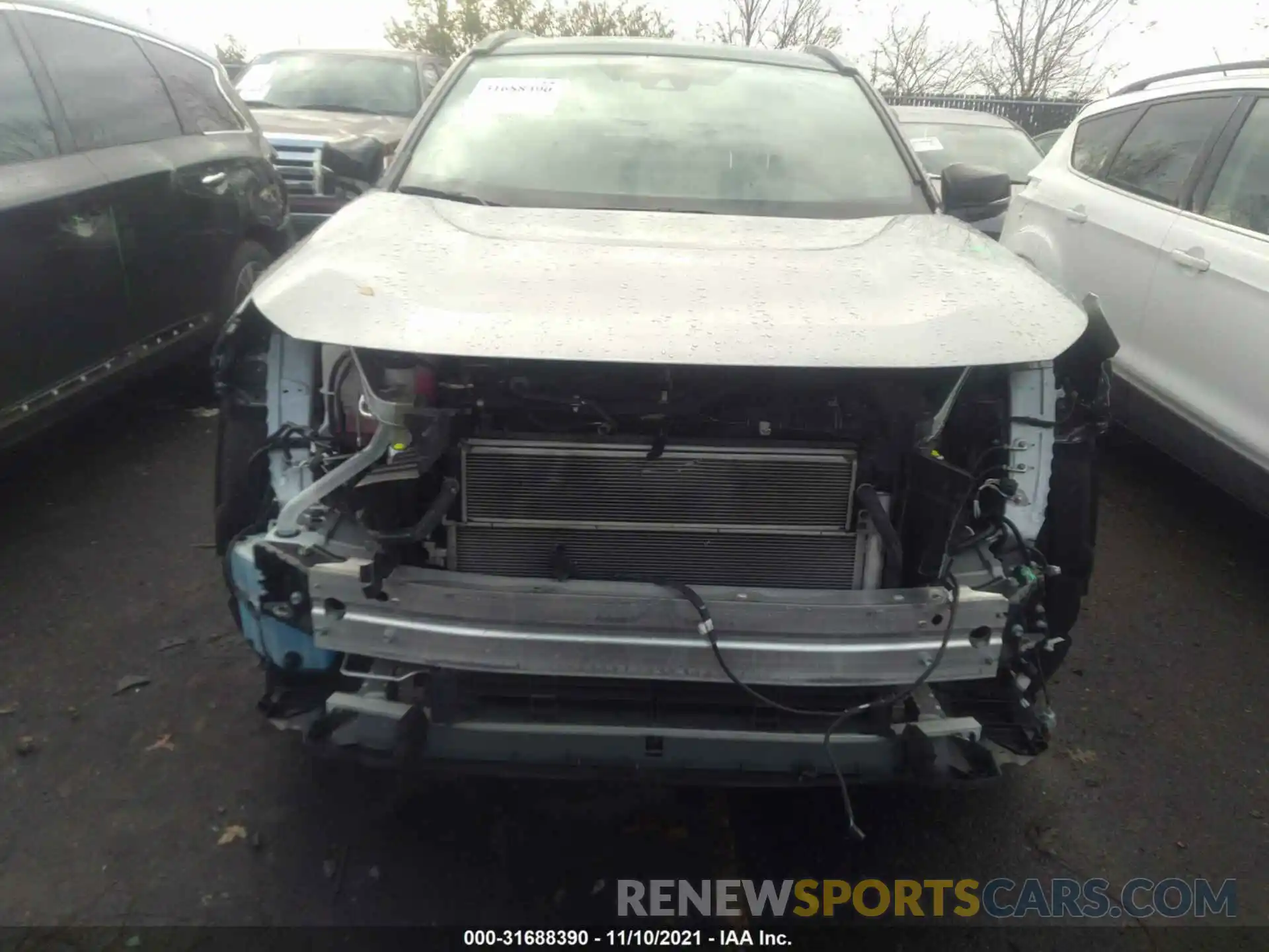 6 Photograph of a damaged car 2T3EWRFV7LW060093 TOYOTA RAV4 2020