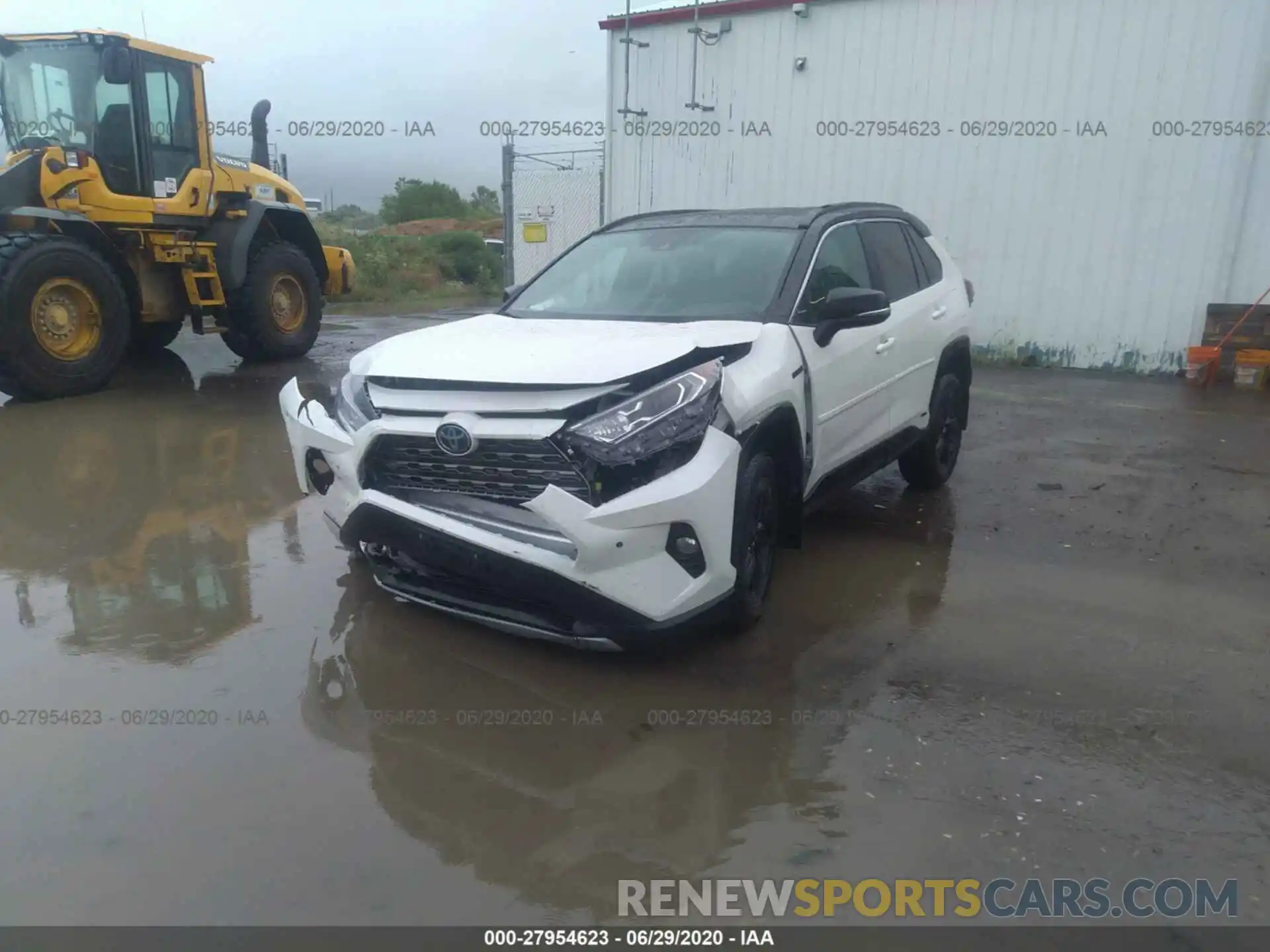 6 Photograph of a damaged car 2T3EWRFV8LW071586 TOYOTA RAV4 2020