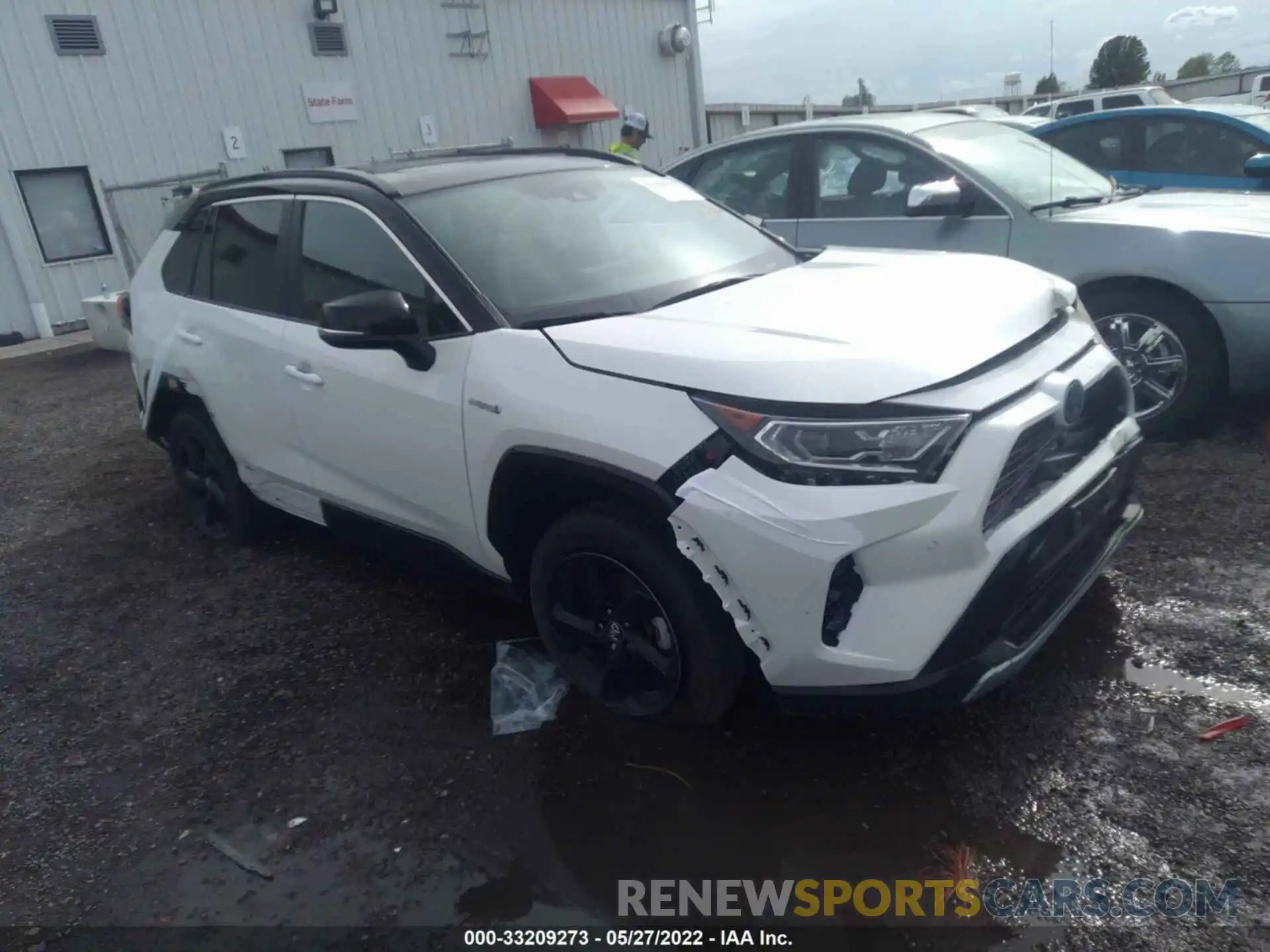 1 Фотография поврежденного автомобиля 2T3EWRFV9LW076277 TOYOTA RAV4 2020