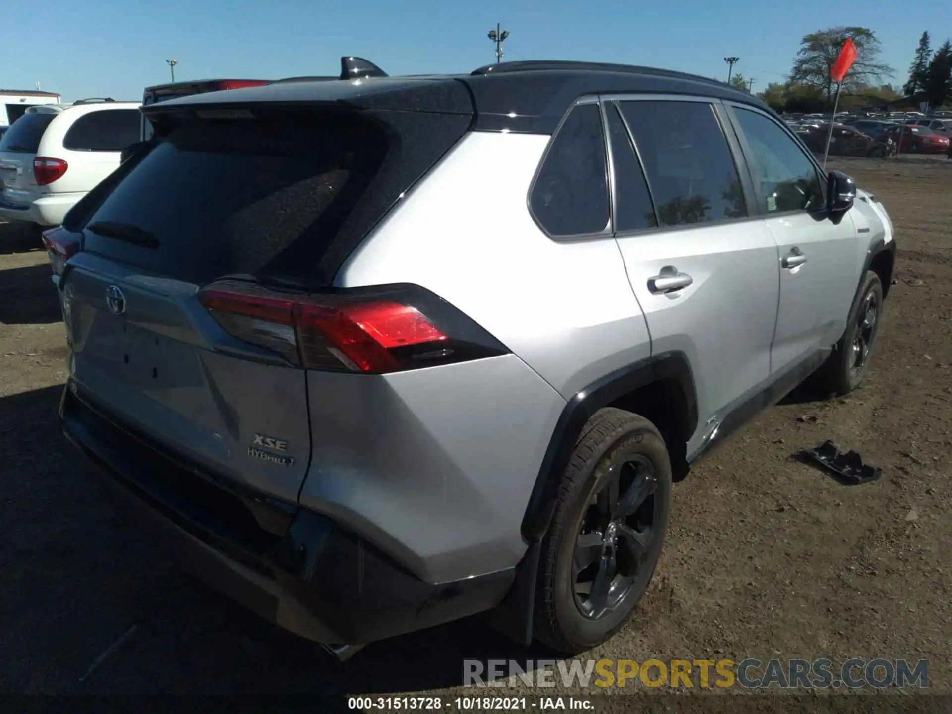 4 Фотография поврежденного автомобиля 2T3EWRFVXLW074845 TOYOTA RAV4 2020