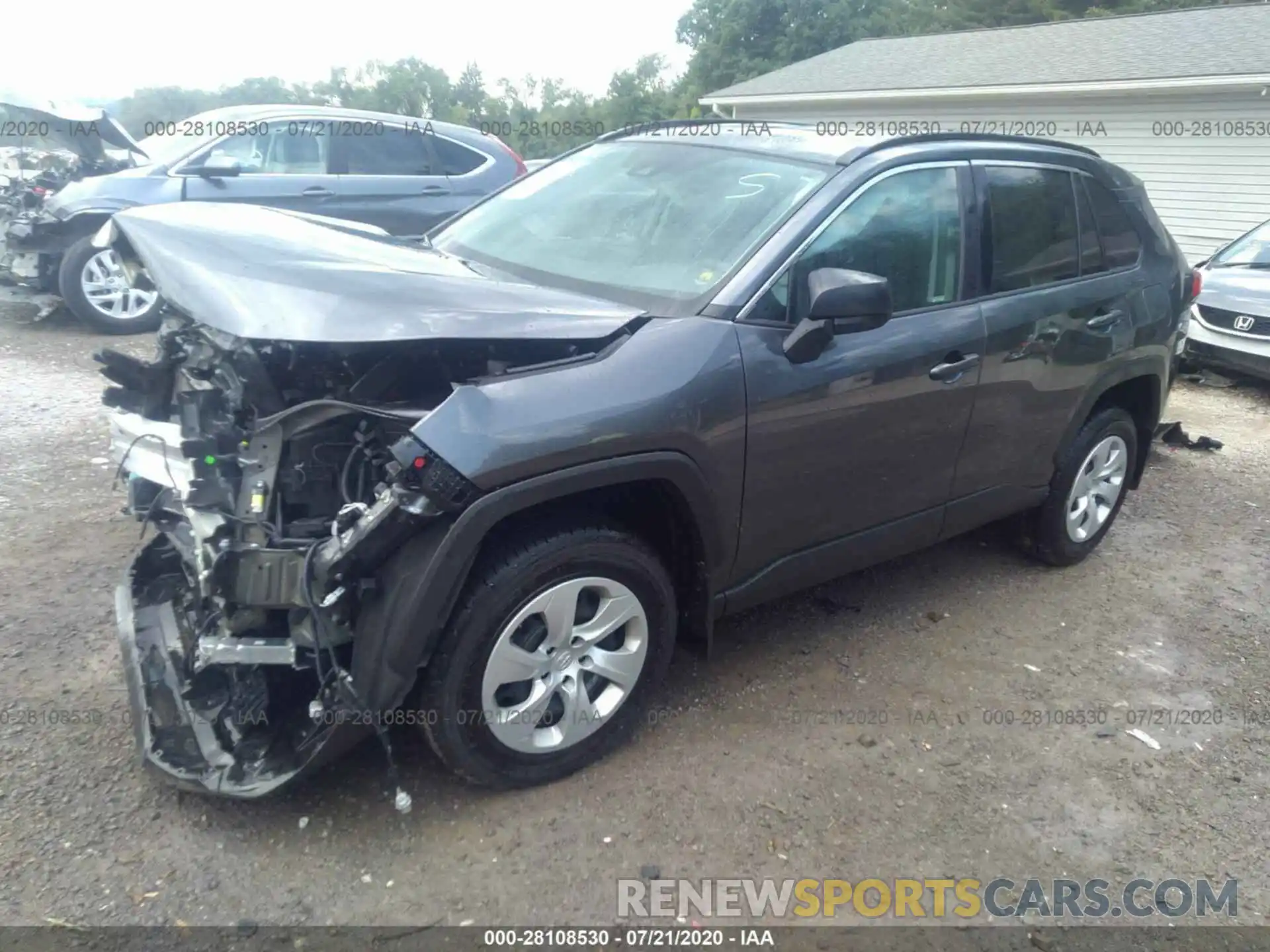 2 Photograph of a damaged car 2T3F1RFV0LC061946 TOYOTA RAV4 2020