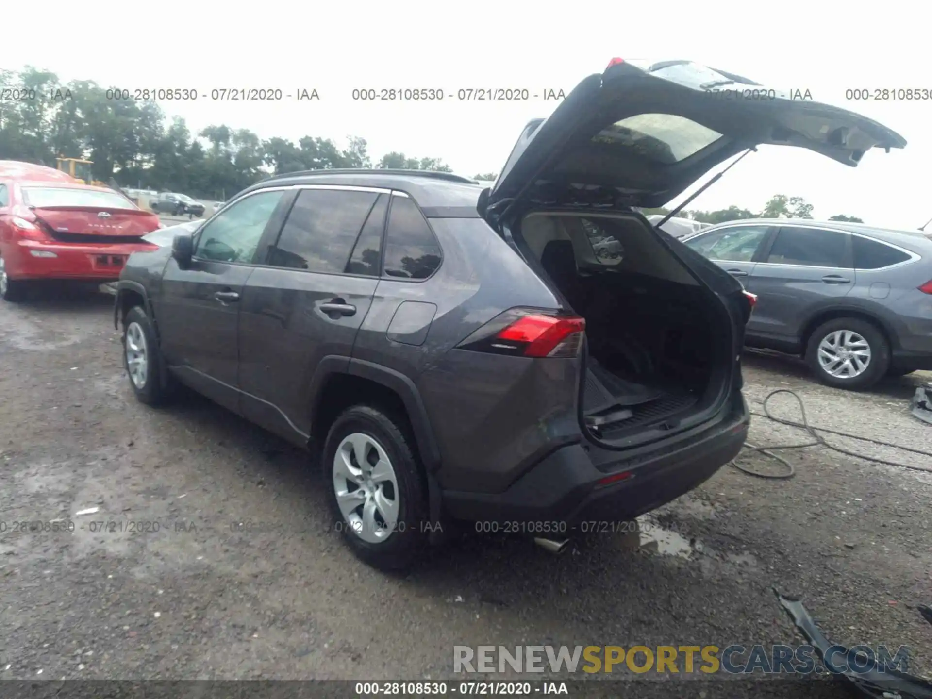 3 Photograph of a damaged car 2T3F1RFV0LC061946 TOYOTA RAV4 2020