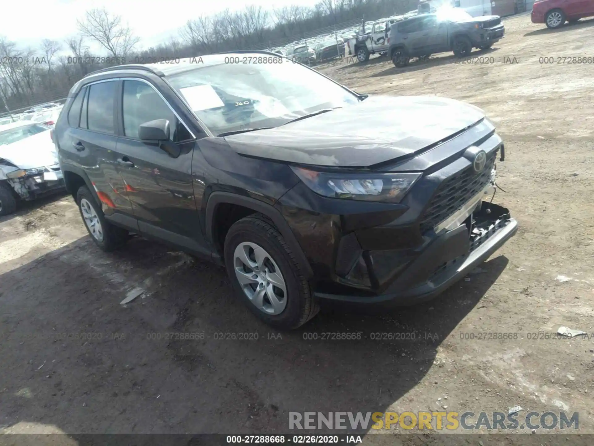 1 Photograph of a damaged car 2T3F1RFV0LC069089 TOYOTA RAV4 2020