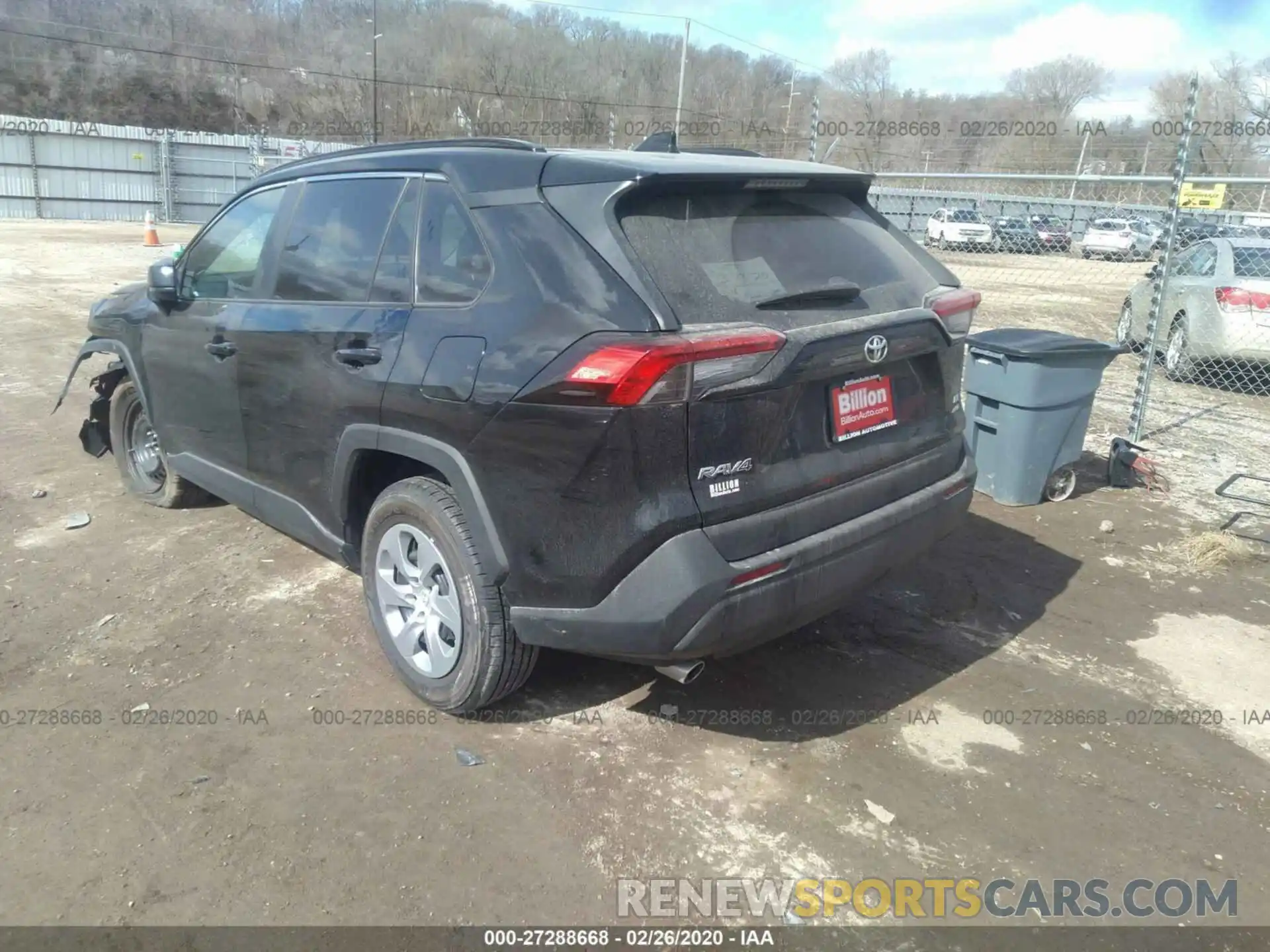 3 Photograph of a damaged car 2T3F1RFV0LC069089 TOYOTA RAV4 2020