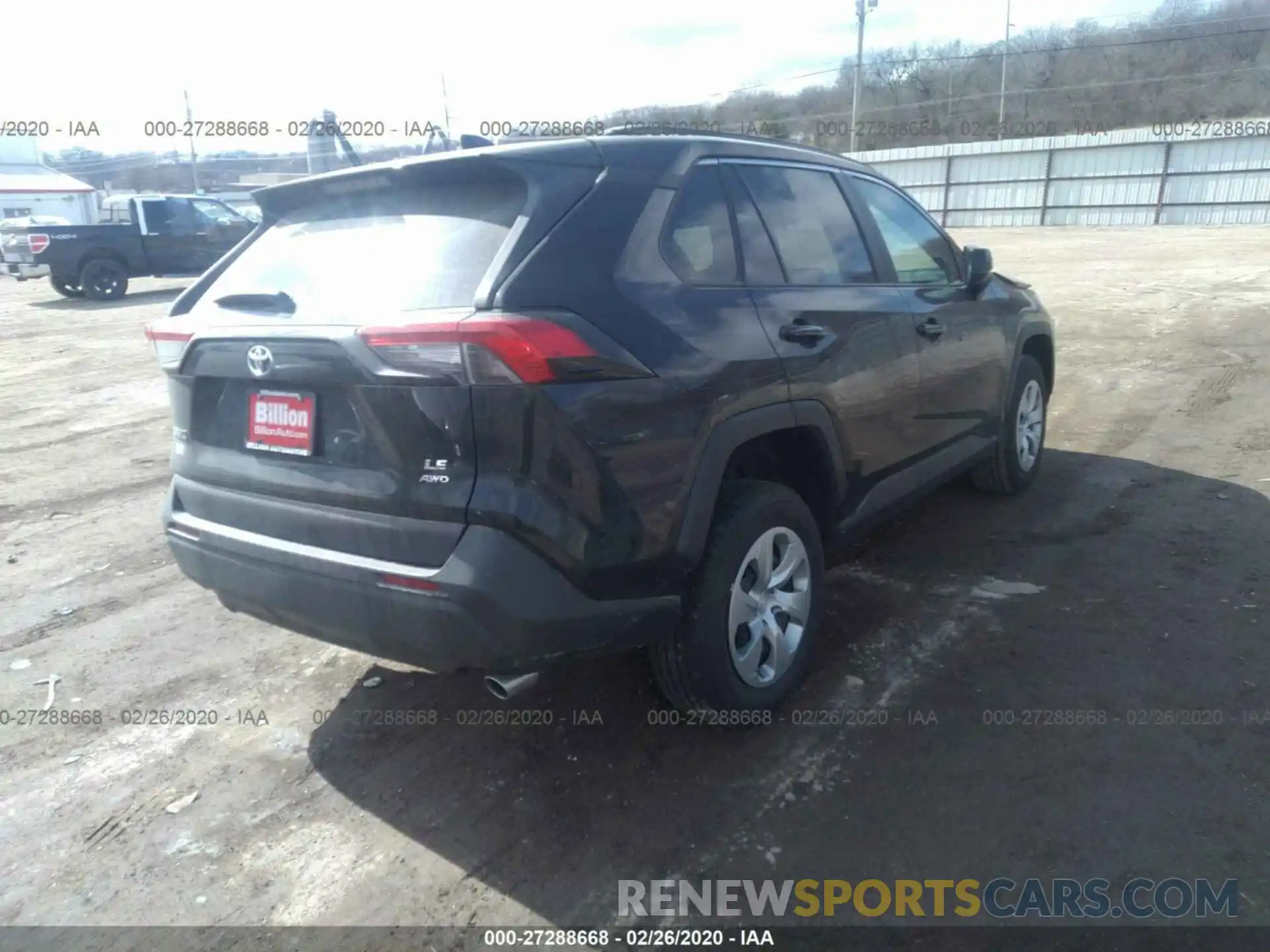 4 Photograph of a damaged car 2T3F1RFV0LC069089 TOYOTA RAV4 2020