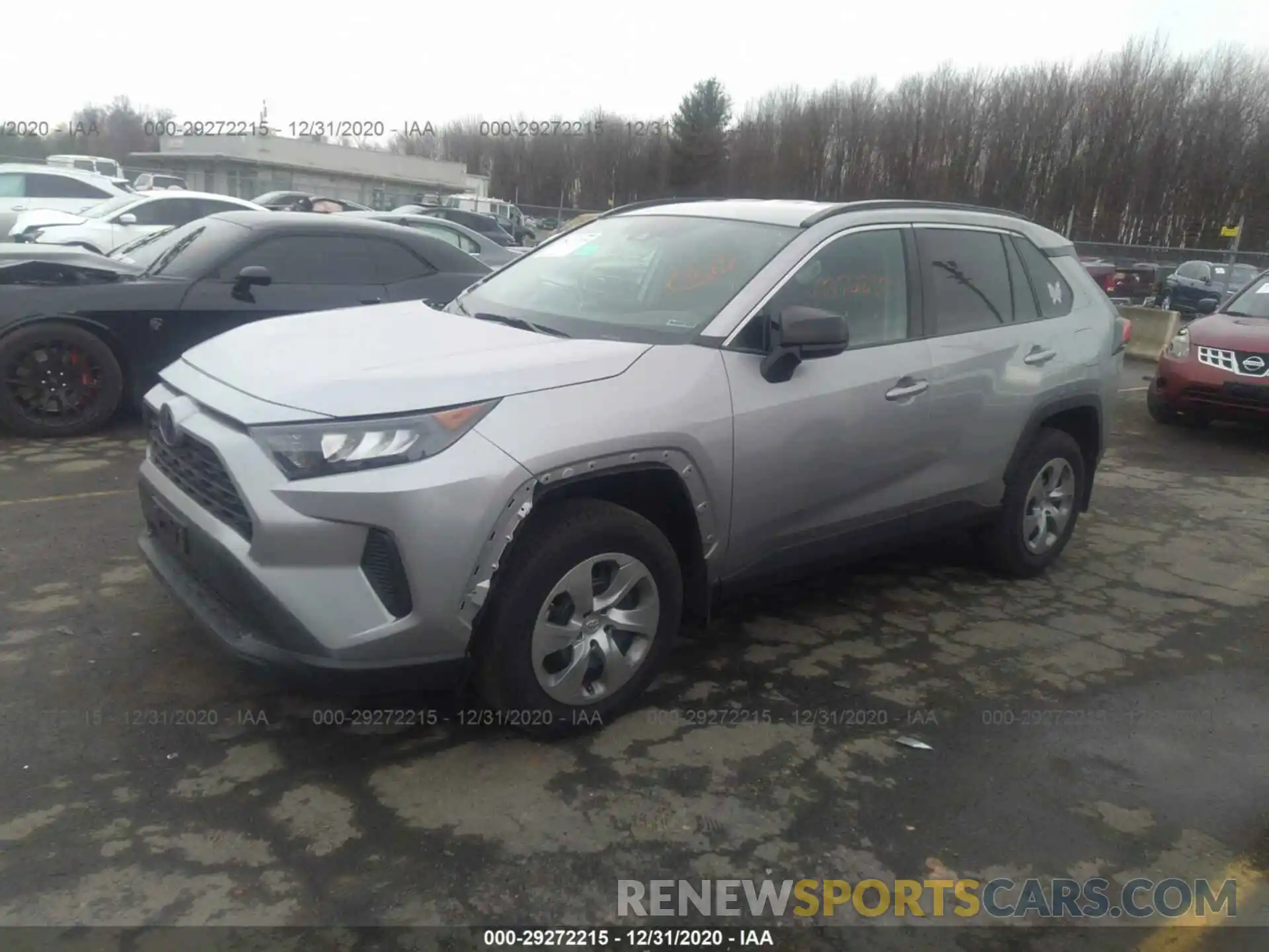 2 Фотография поврежденного автомобиля 2T3F1RFV0LC071571 TOYOTA RAV4 2020