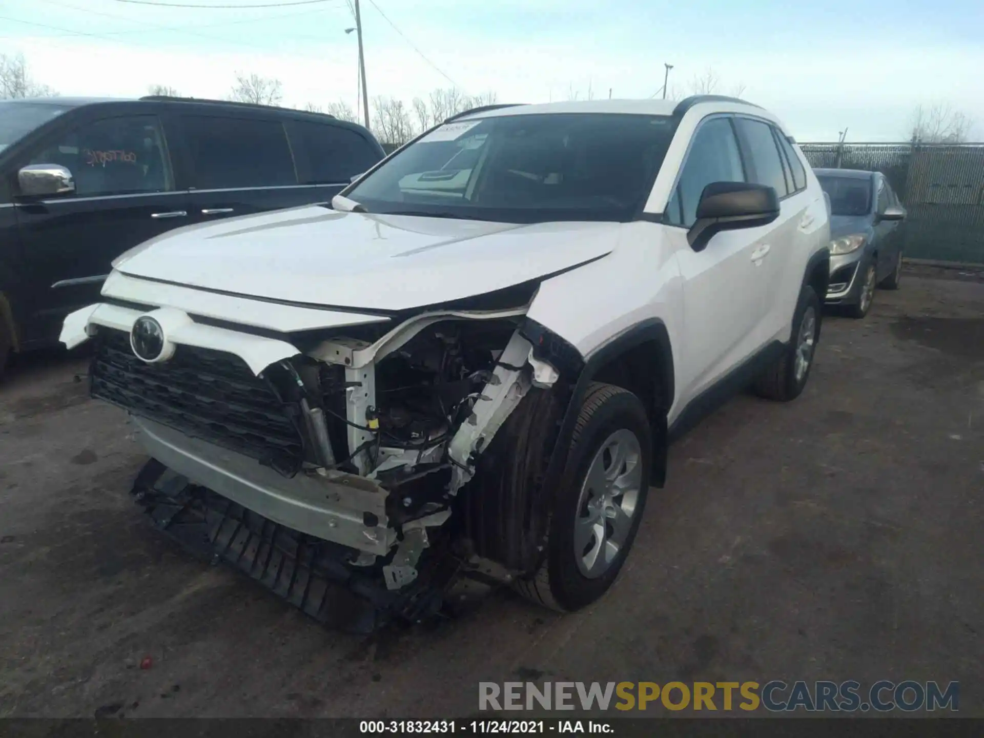 2 Photograph of a damaged car 2T3F1RFV0LC073823 TOYOTA RAV4 2020