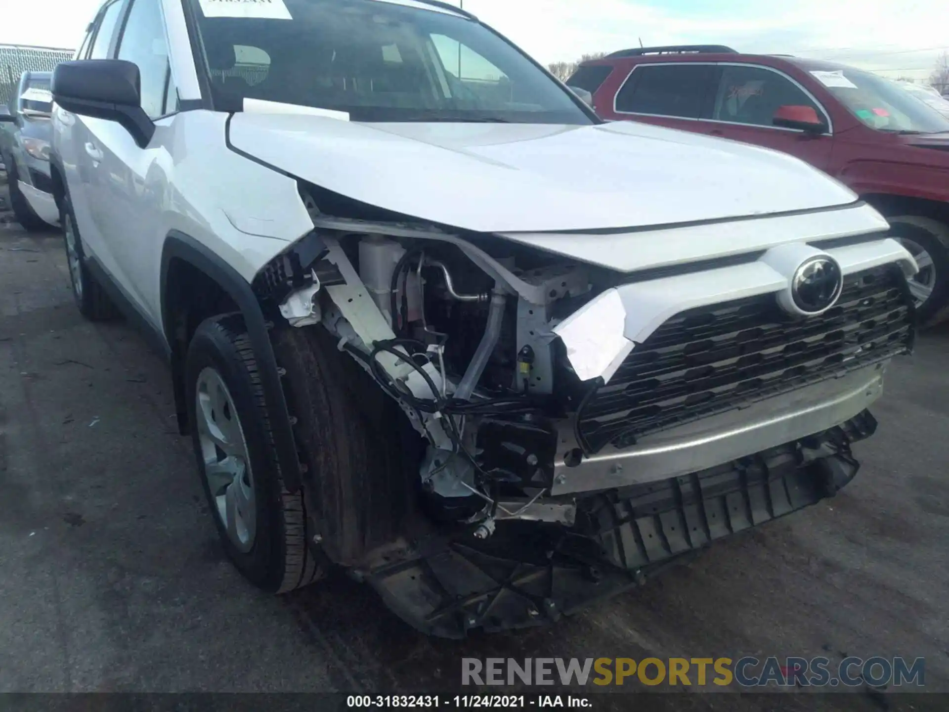 6 Photograph of a damaged car 2T3F1RFV0LC073823 TOYOTA RAV4 2020