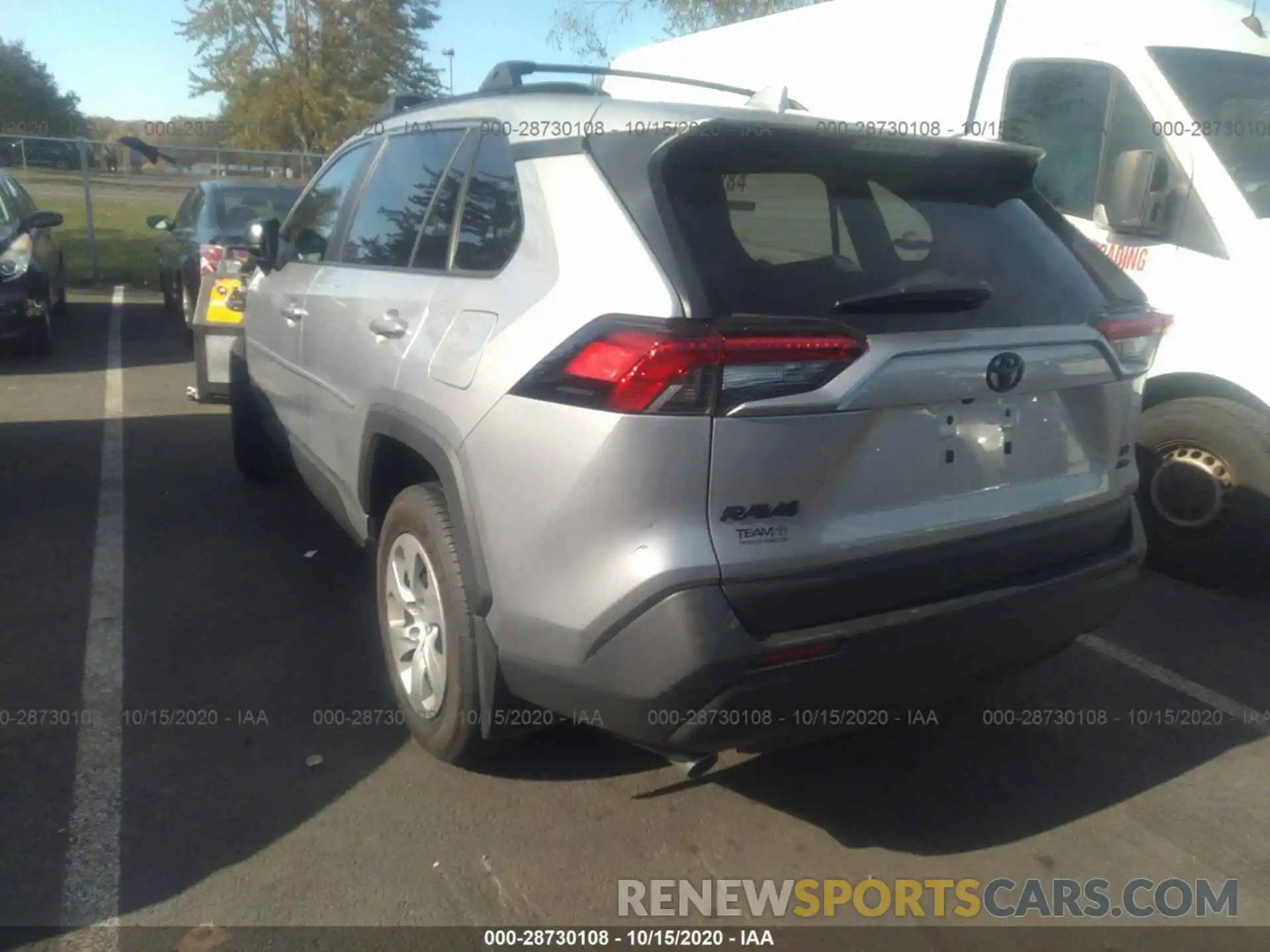 3 Photograph of a damaged car 2T3F1RFV0LC077497 TOYOTA RAV4 2020