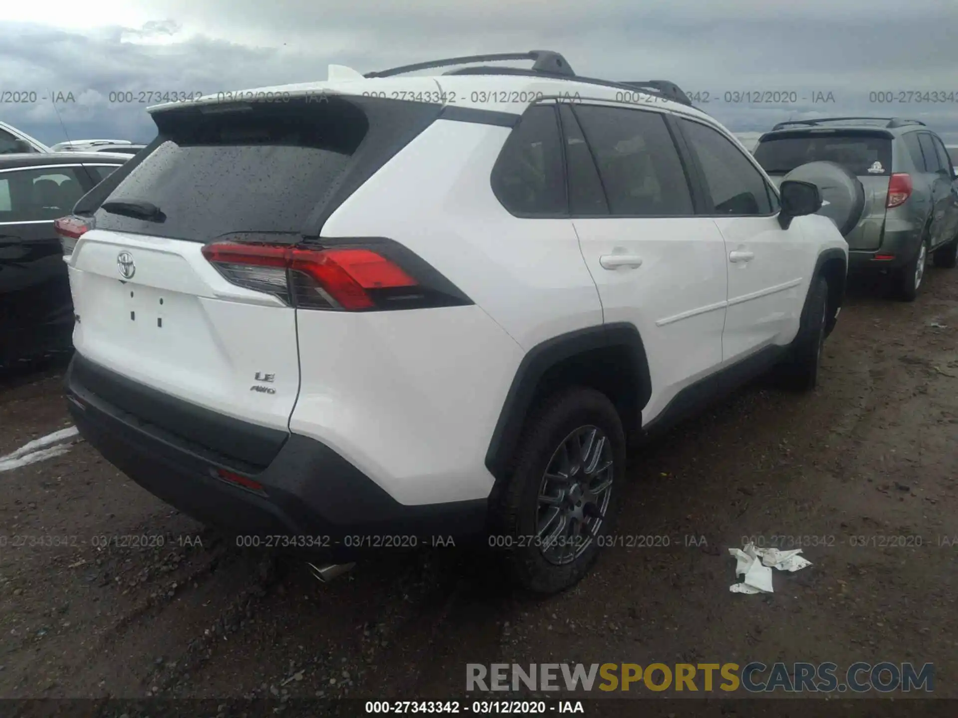 4 Фотография поврежденного автомобиля 2T3F1RFV0LC080366 TOYOTA RAV4 2020