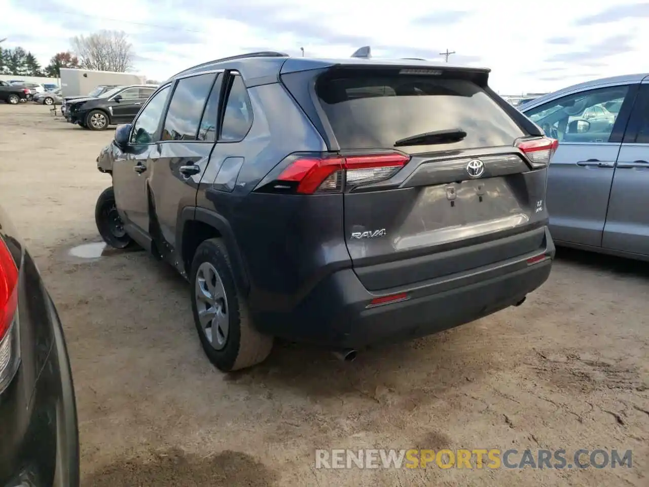 3 Photograph of a damaged car 2T3F1RFV0LC084045 TOYOTA RAV4 2020