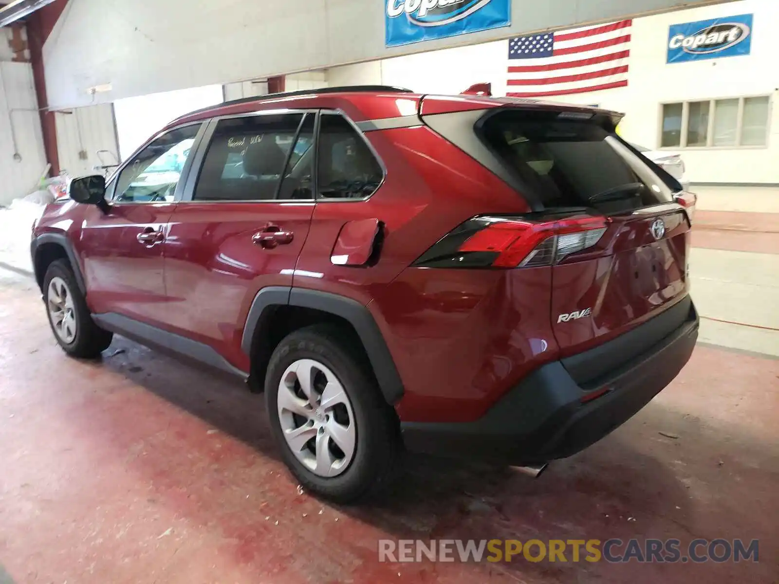 3 Photograph of a damaged car 2T3F1RFV0LC086281 TOYOTA RAV4 2020