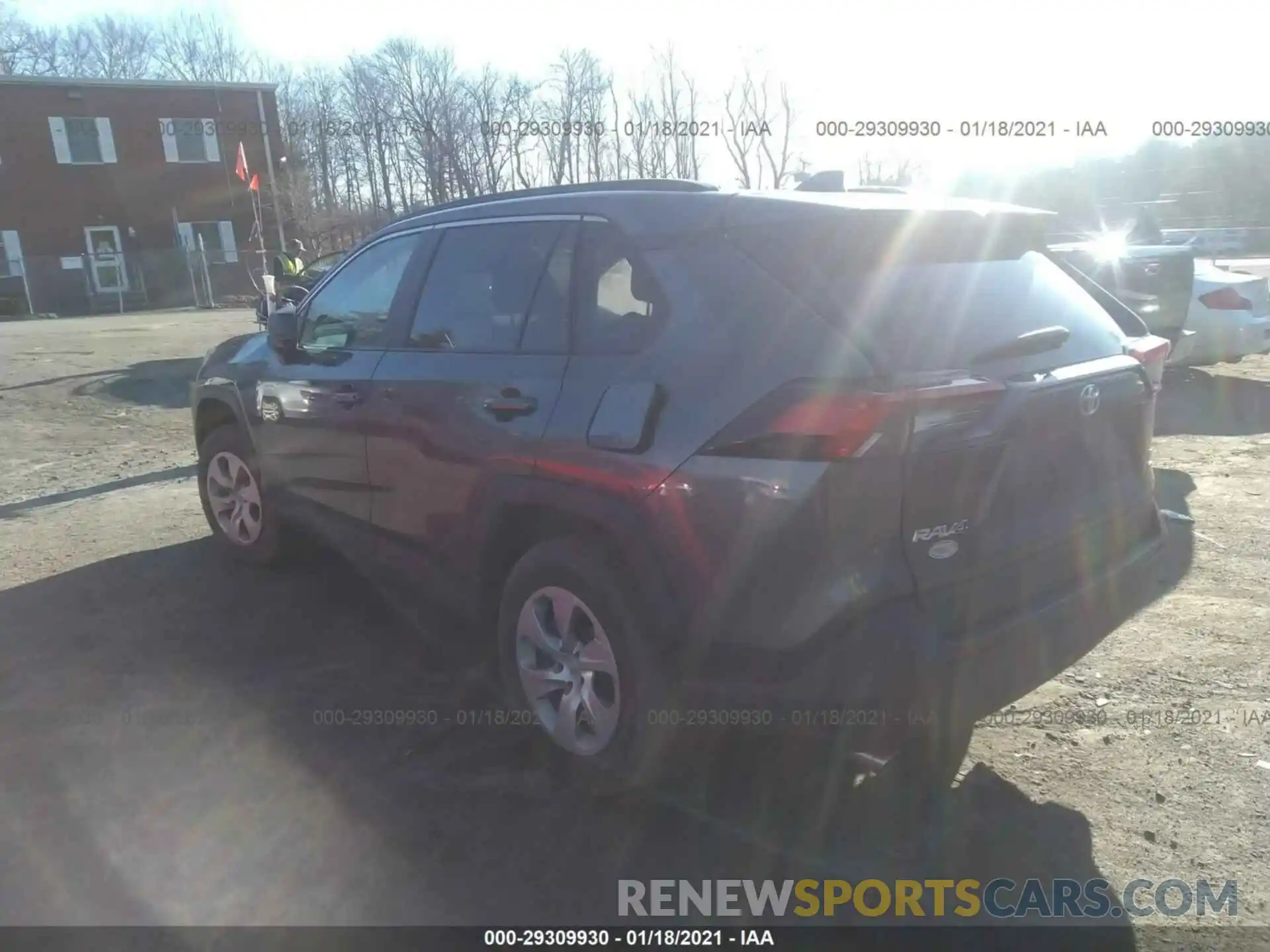 2 Photograph of a damaged car 2T3F1RFV0LC088130 TOYOTA RAV4 2020