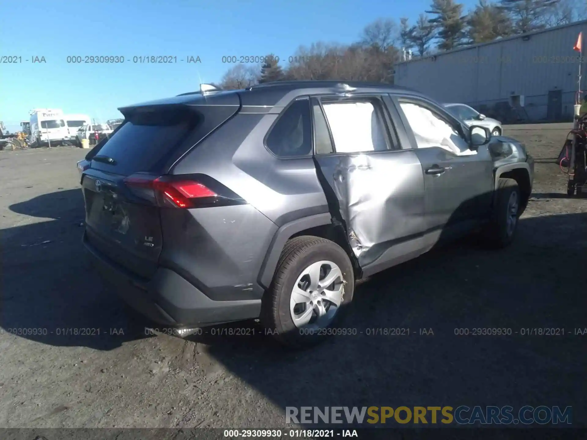 3 Photograph of a damaged car 2T3F1RFV0LC088130 TOYOTA RAV4 2020