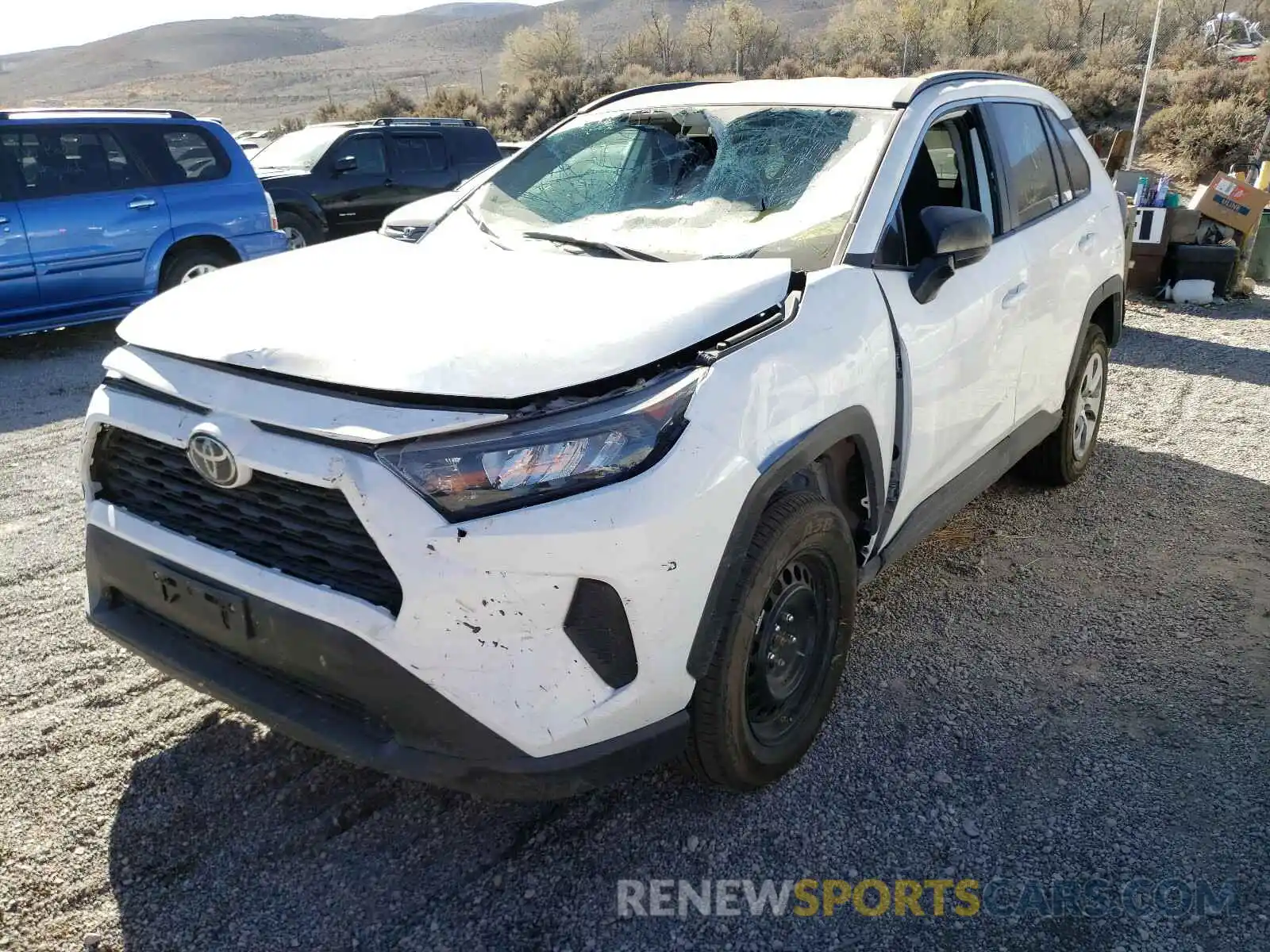 2 Photograph of a damaged car 2T3F1RFV0LC088452 TOYOTA RAV4 2020