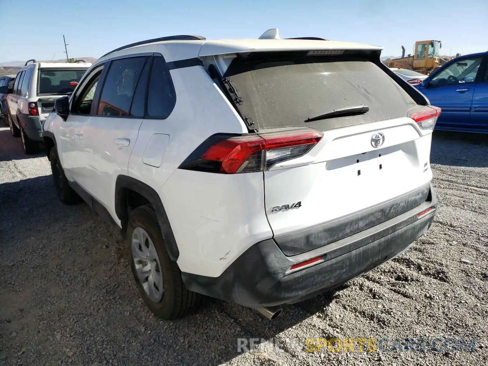 3 Photograph of a damaged car 2T3F1RFV0LC088452 TOYOTA RAV4 2020