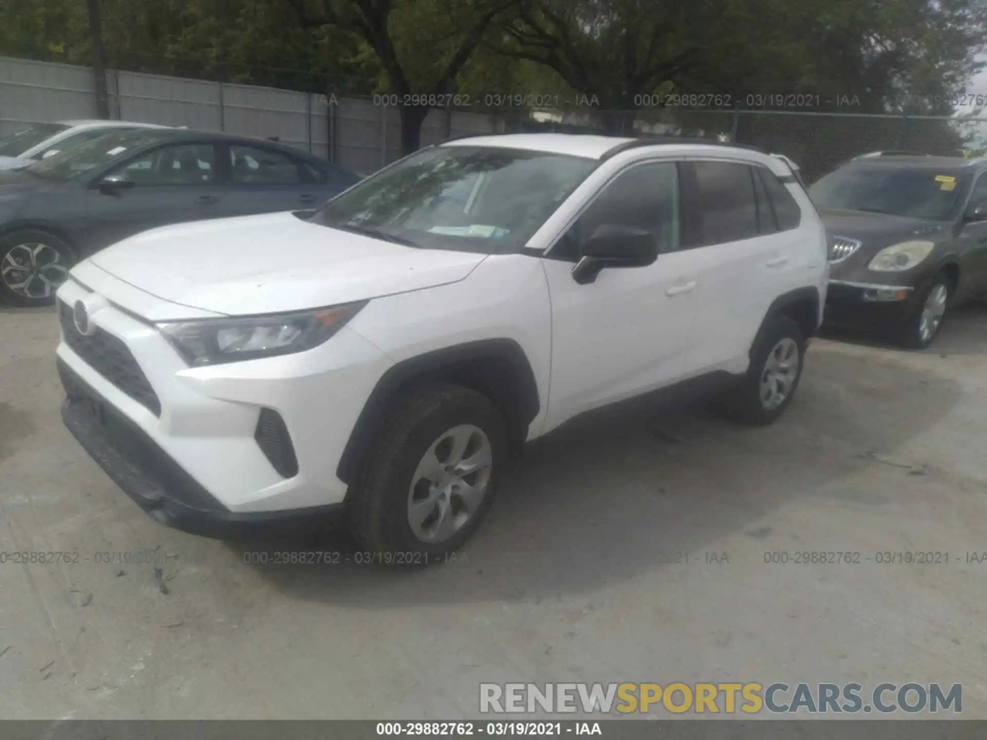 2 Photograph of a damaged car 2T3F1RFV0LC089567 TOYOTA RAV4 2020