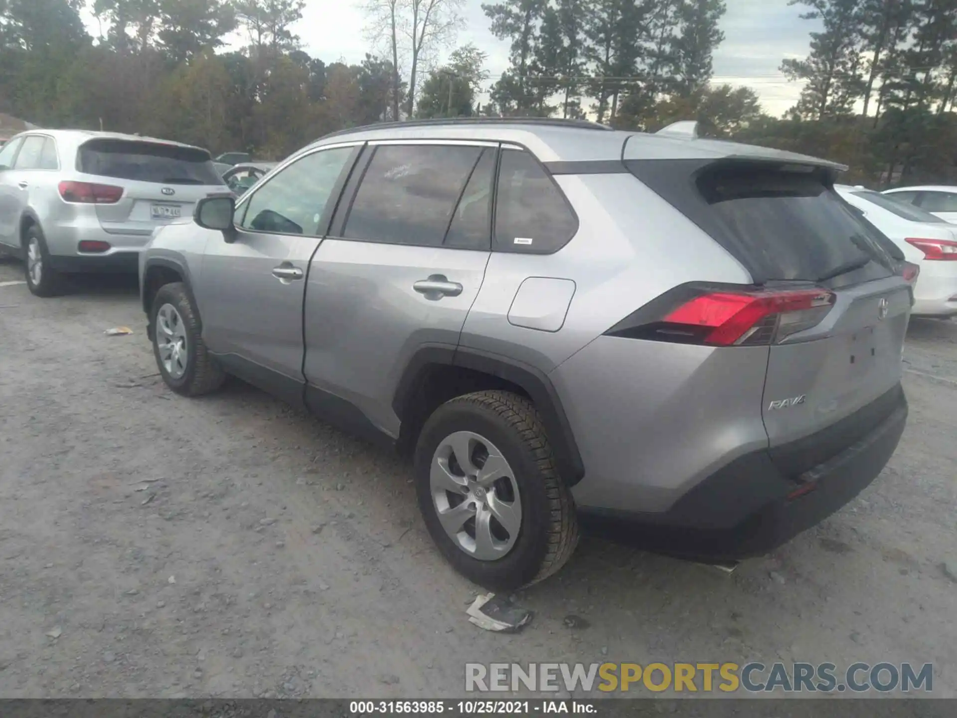 3 Photograph of a damaged car 2T3F1RFV0LC099984 TOYOTA RAV4 2020