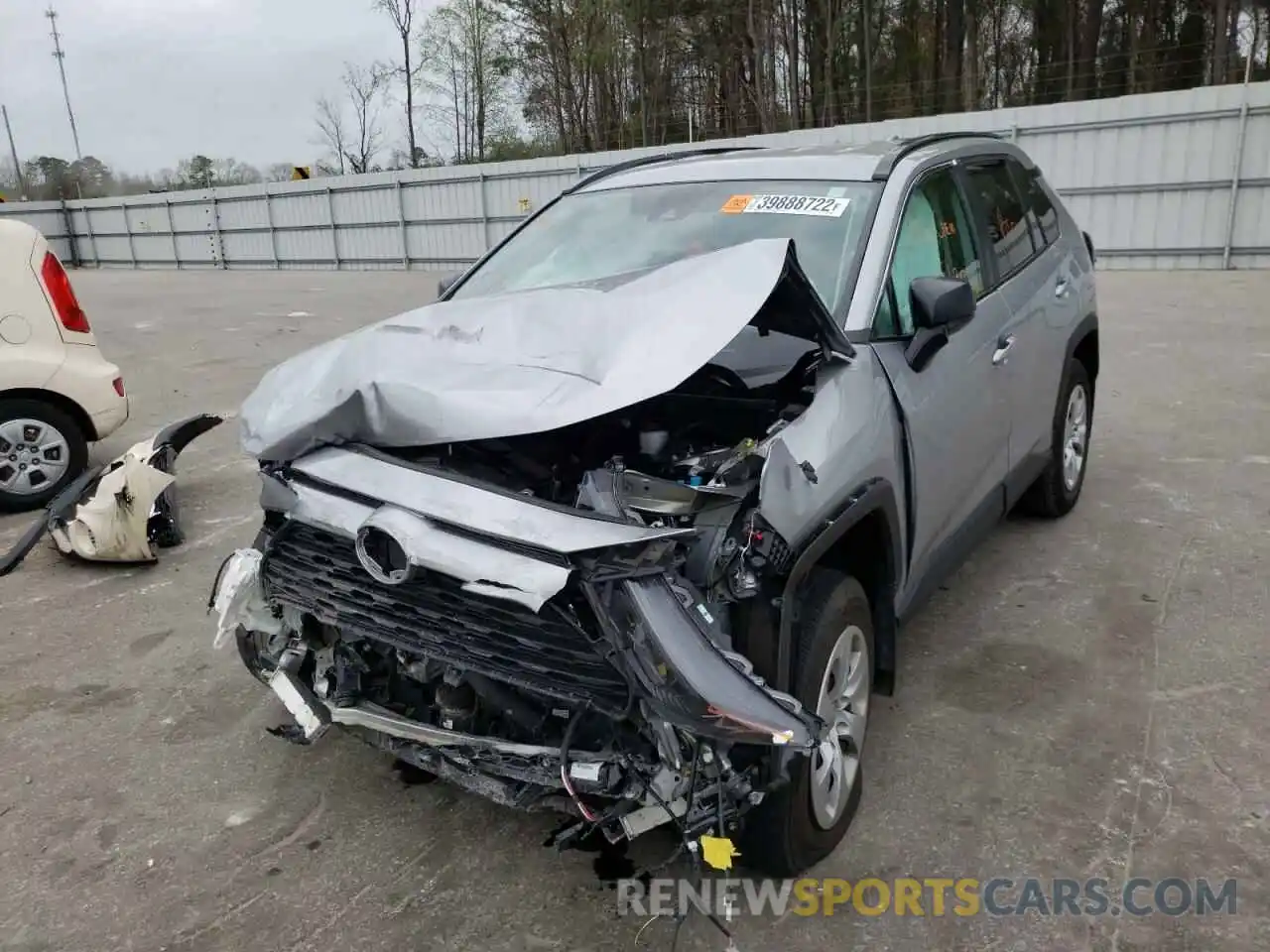 2 Photograph of a damaged car 2T3F1RFV0LC101541 TOYOTA RAV4 2020