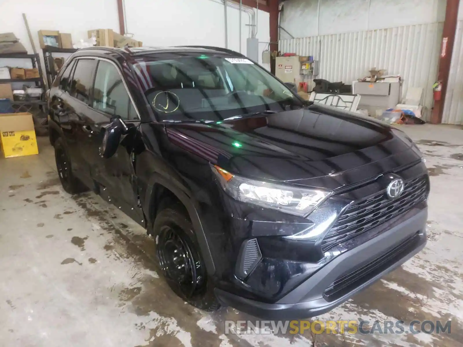 1 Photograph of a damaged car 2T3F1RFV0LC106688 TOYOTA RAV4 2020