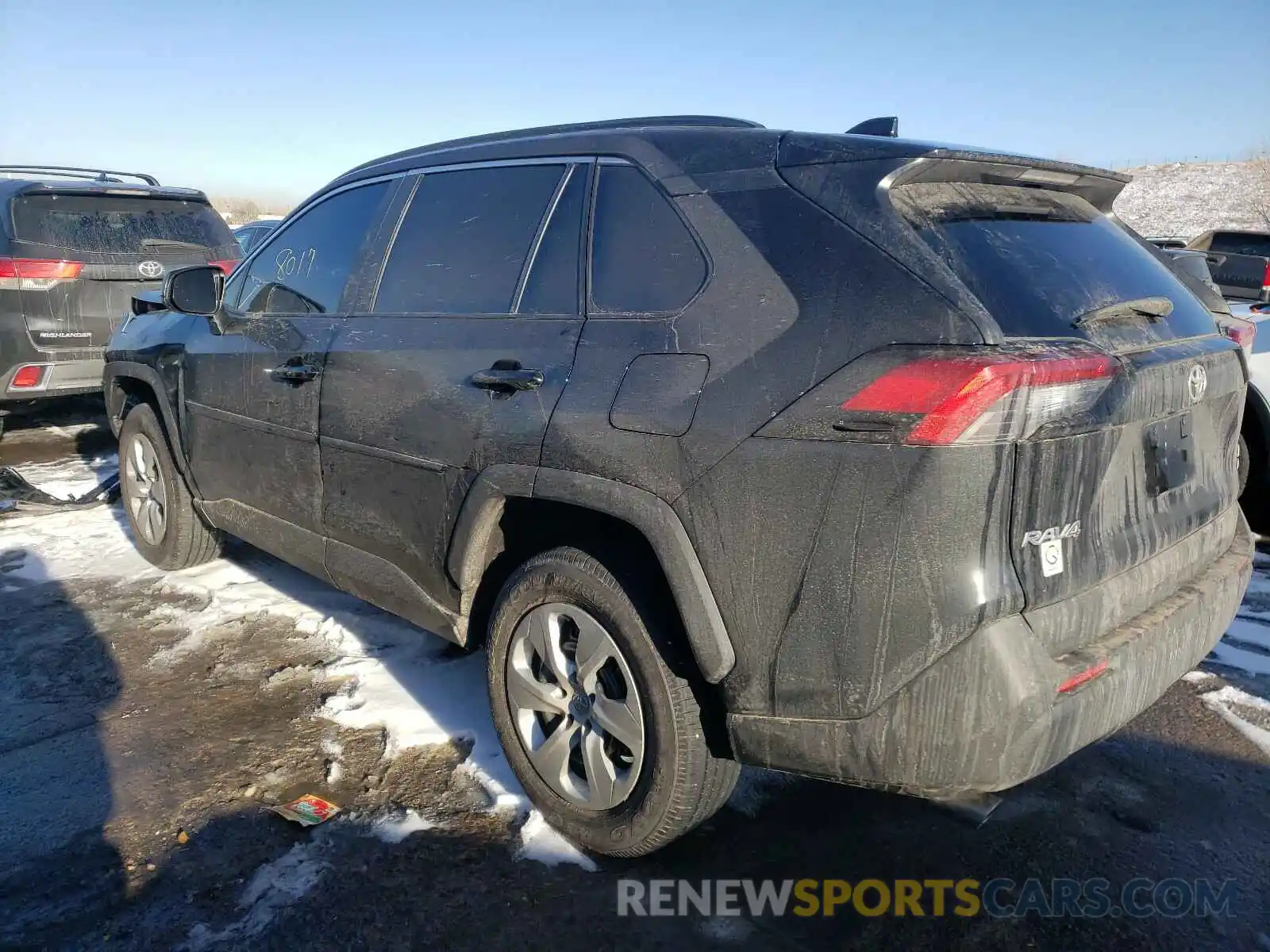 3 Photograph of a damaged car 2T3F1RFV0LC116153 TOYOTA RAV4 2020