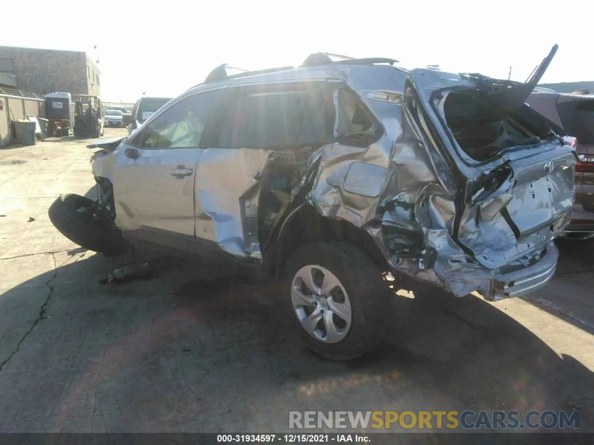 3 Photograph of a damaged car 2T3F1RFV0LC118436 TOYOTA RAV4 2020