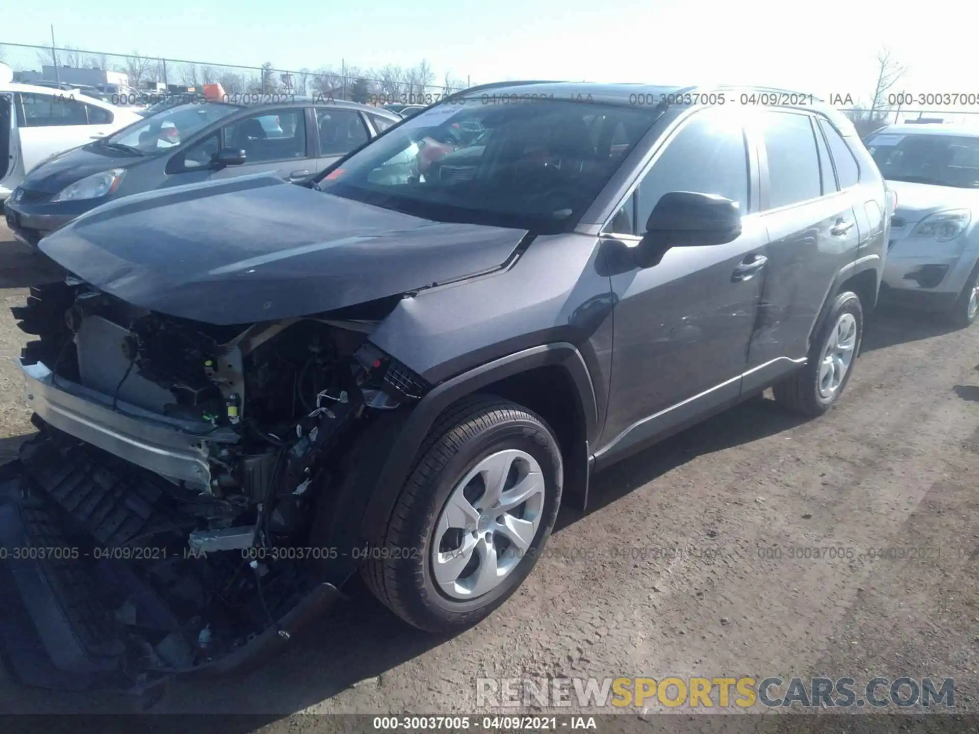 2 Photograph of a damaged car 2T3F1RFV0LC119179 TOYOTA RAV4 2020