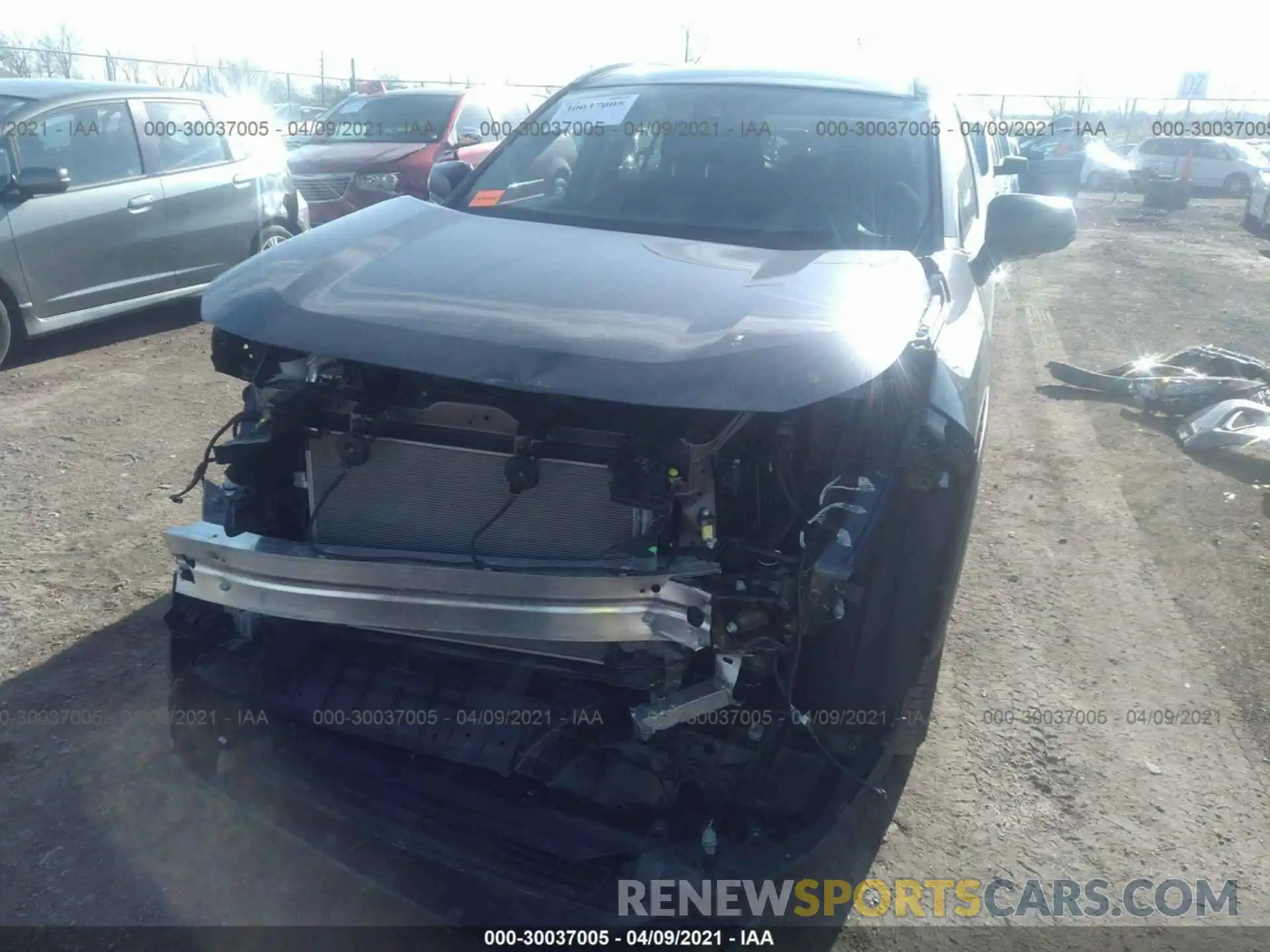 6 Photograph of a damaged car 2T3F1RFV0LC119179 TOYOTA RAV4 2020