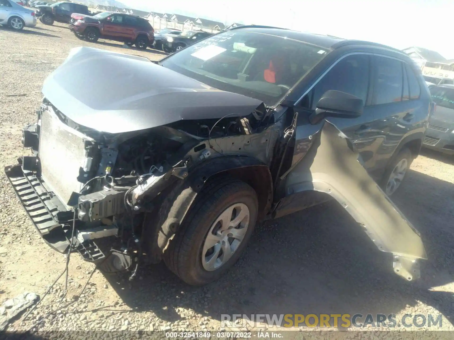 2 Photograph of a damaged car 2T3F1RFV0LC120896 TOYOTA RAV4 2020