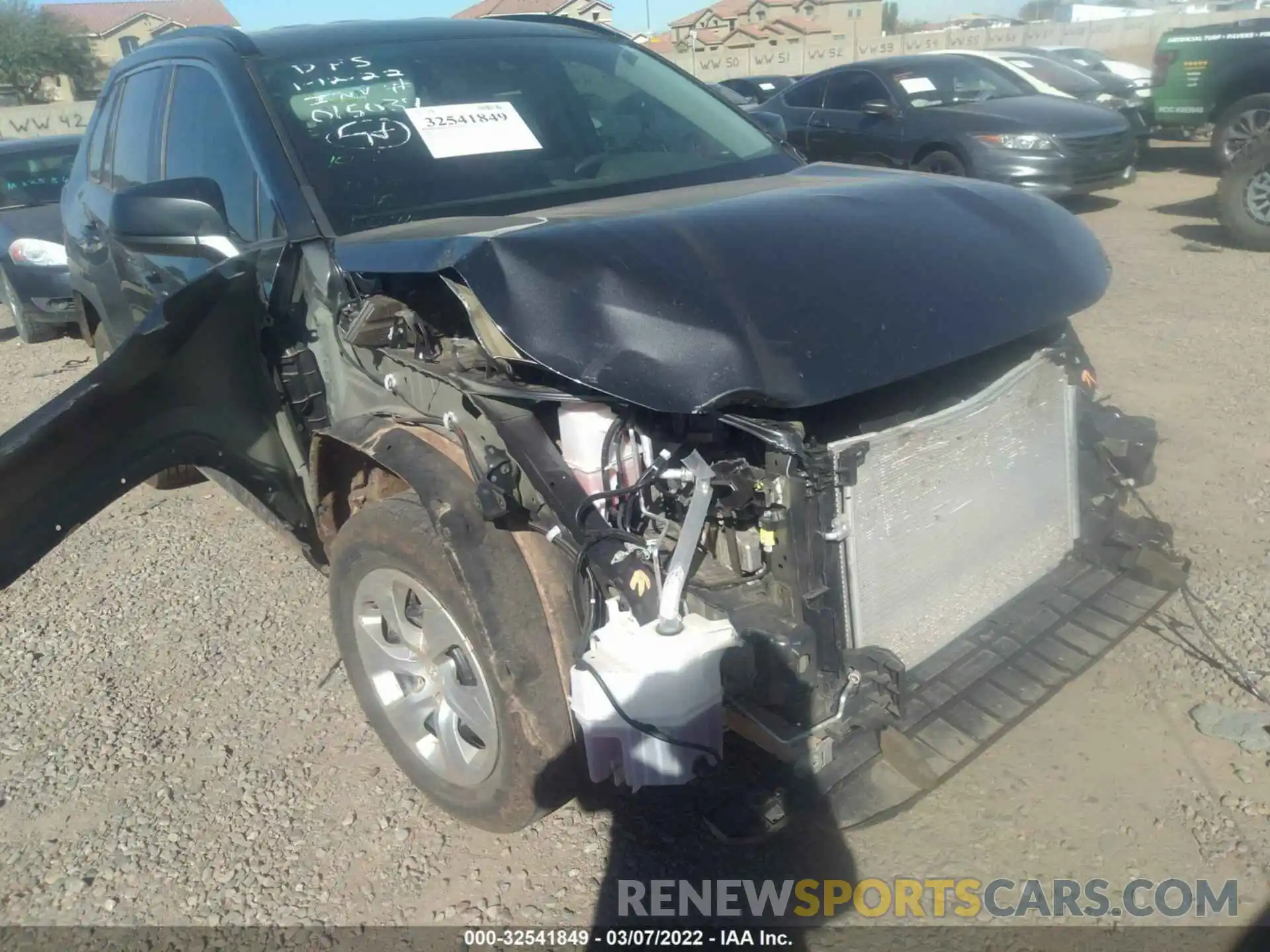 6 Photograph of a damaged car 2T3F1RFV0LC120896 TOYOTA RAV4 2020