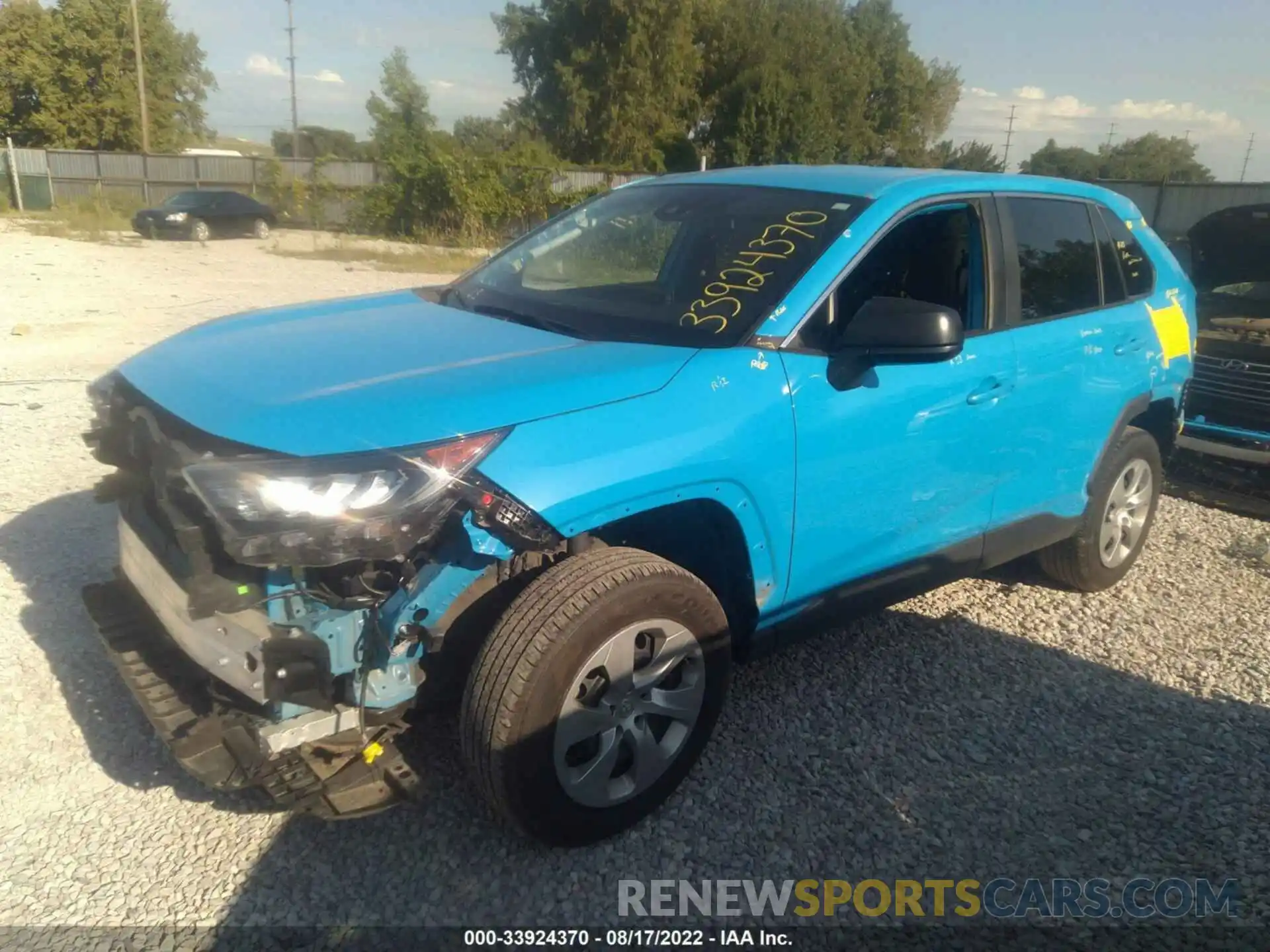 2 Фотография поврежденного автомобиля 2T3F1RFV0LC137567 TOYOTA RAV4 2020