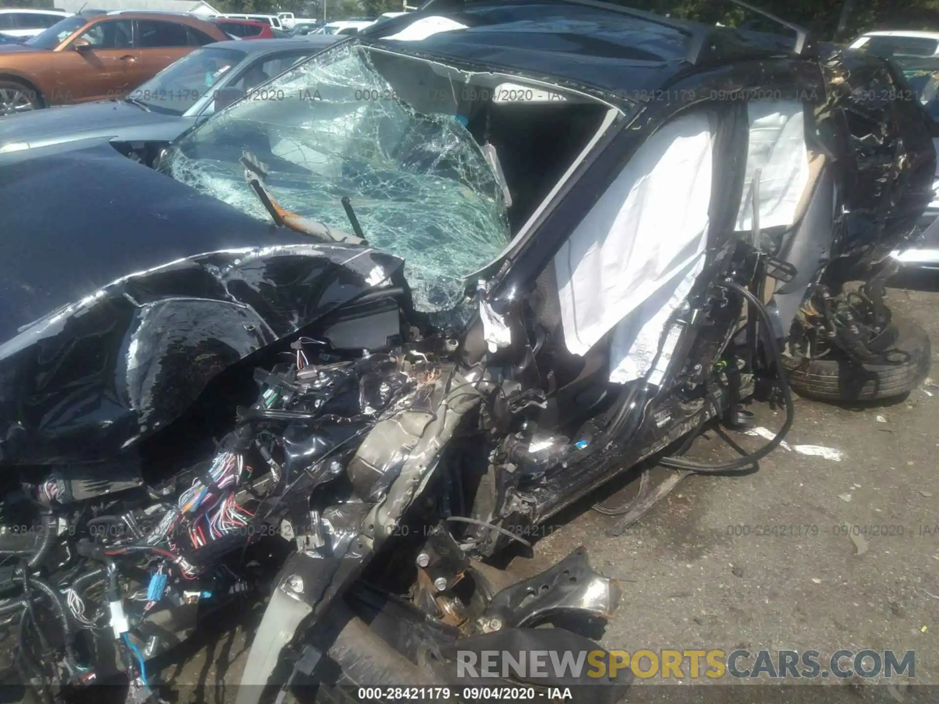 6 Photograph of a damaged car 2T3F1RFV0LW098025 TOYOTA RAV4 2020